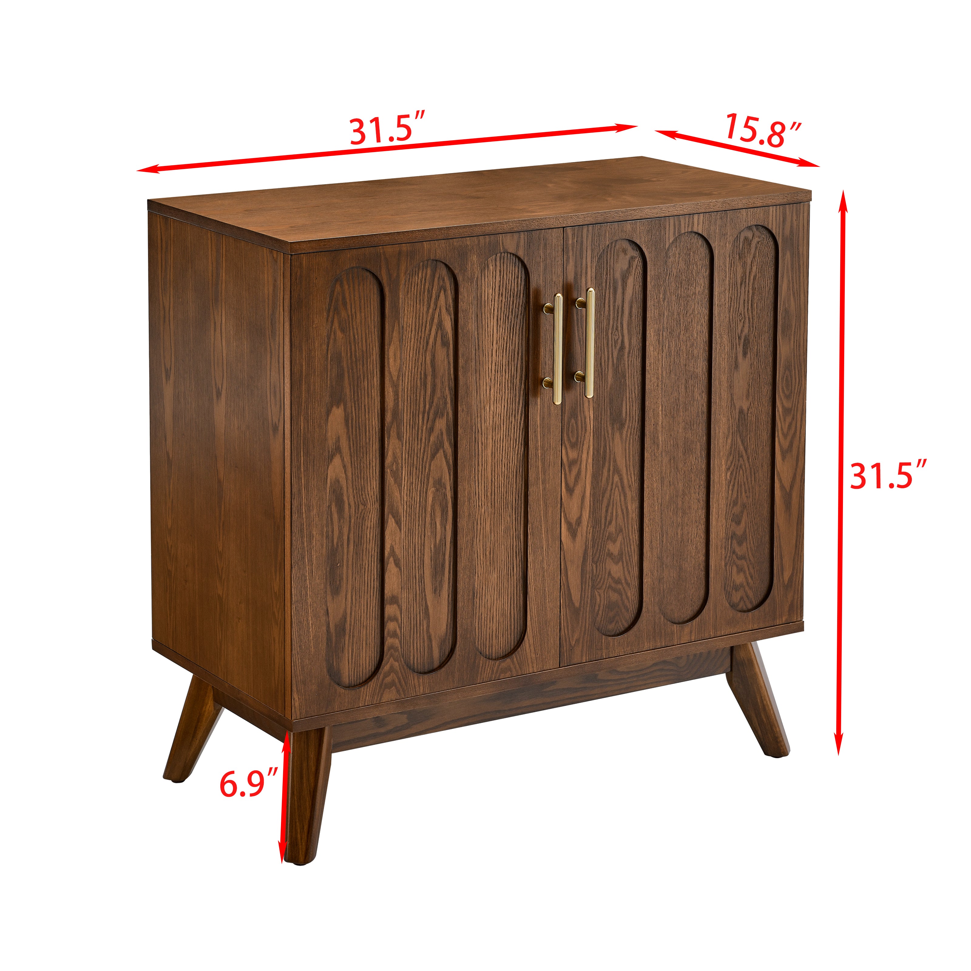 Cordoba Mid Century Sideboard Storage Cabinet