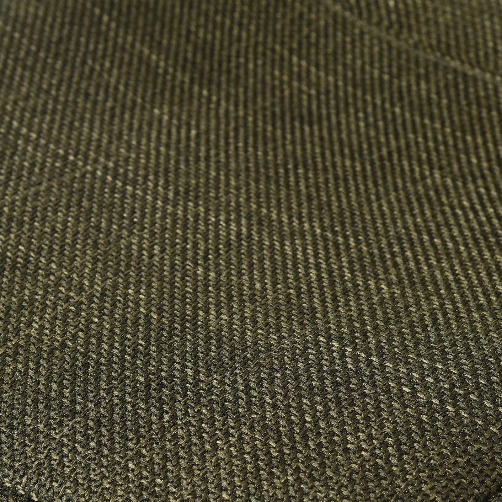 Charlton green tweed dining chair close-up of upholstery texture