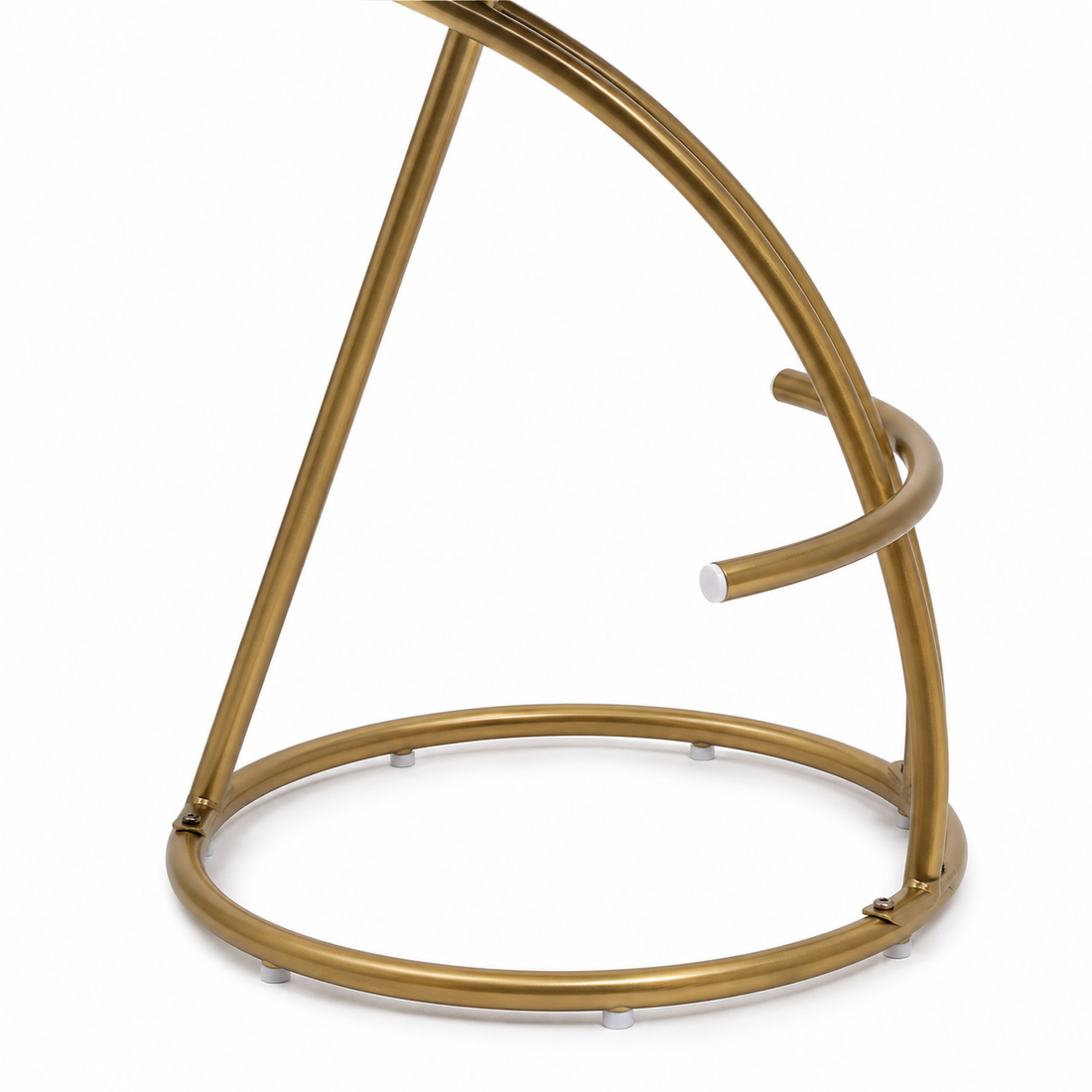 Round Base with Half-Ring Footrest