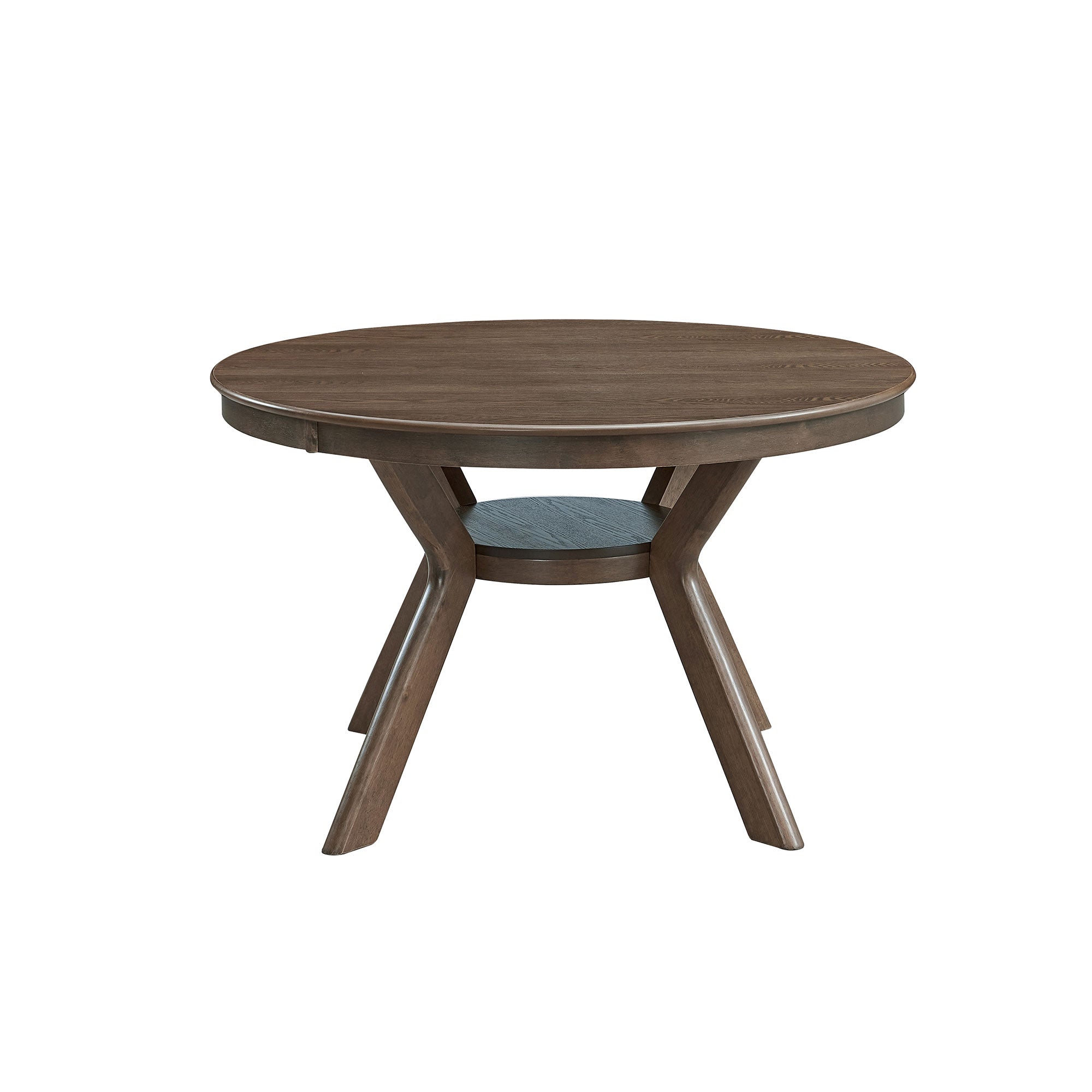 Rainier oak dining table showing isolated product image on white background