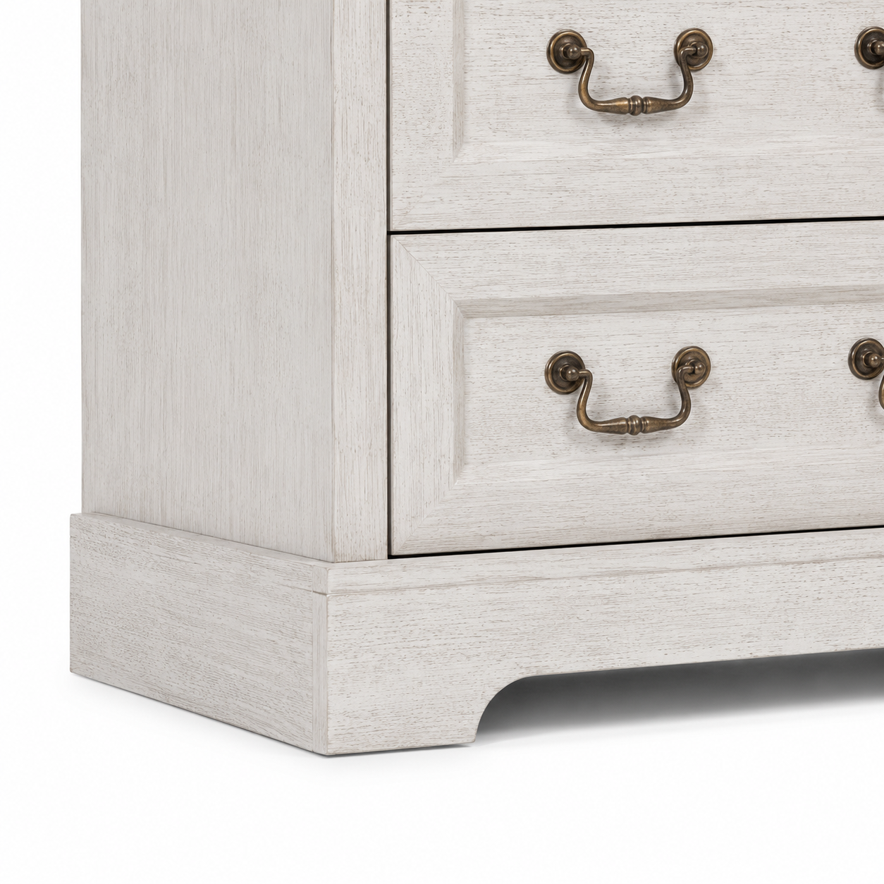 Roseline 47" Farmhouse 6-Drawer Dresser TV Stand with Metal Handles