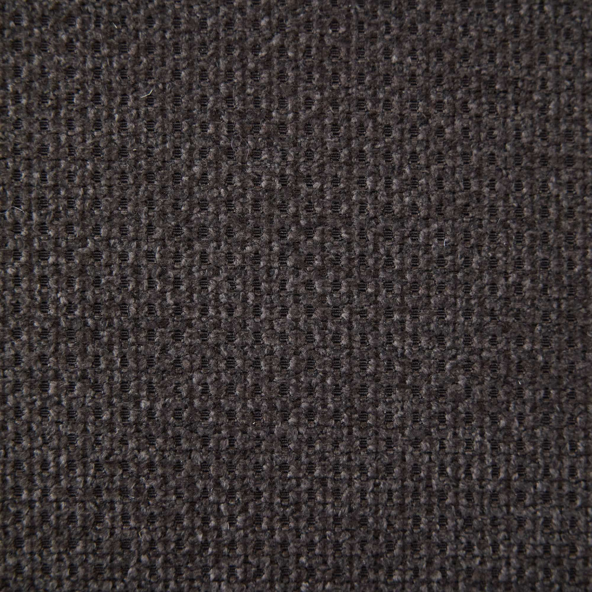 Tiberis black dining chair showing fabric texture detail