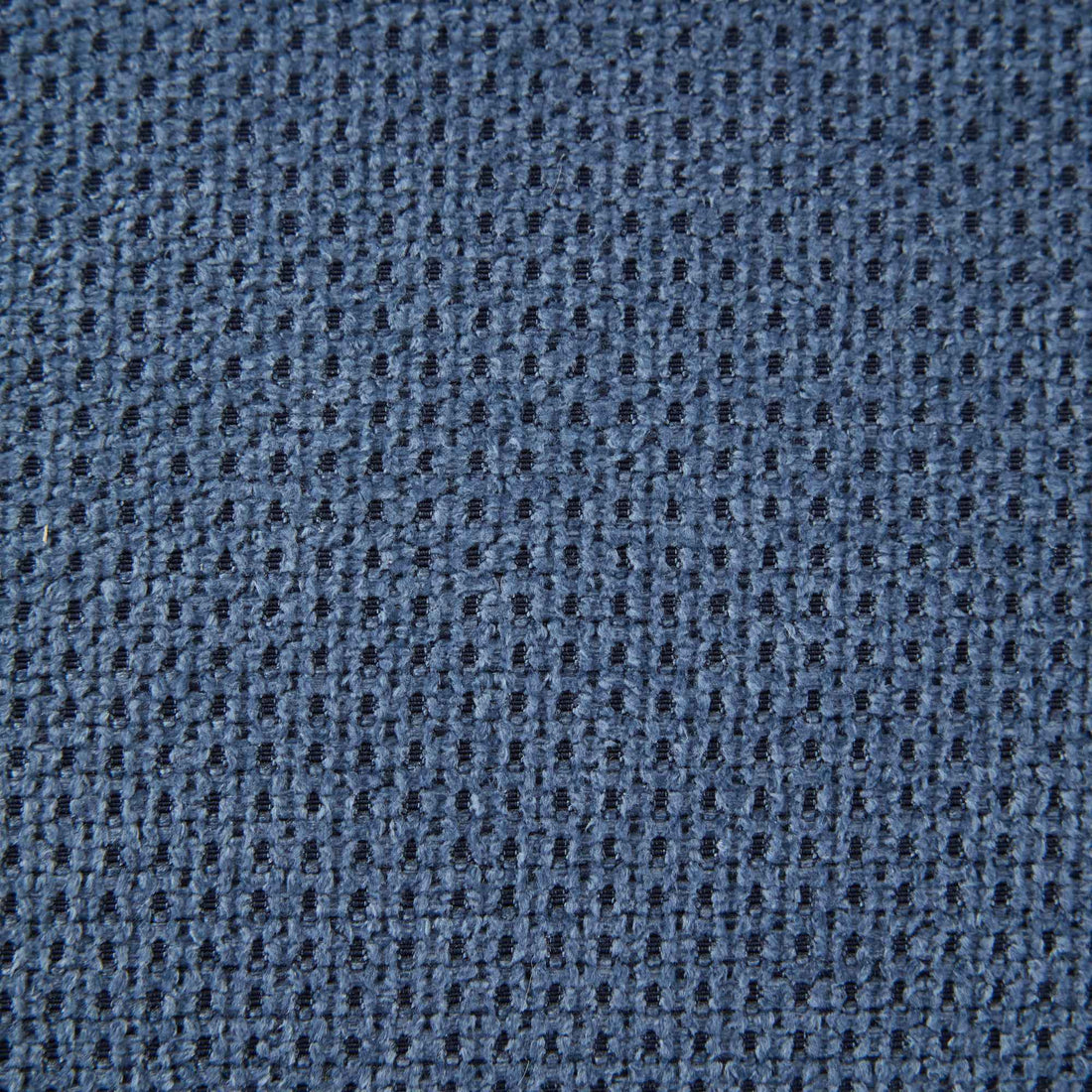 Tiberis blue dining chair showing fabric texture detail