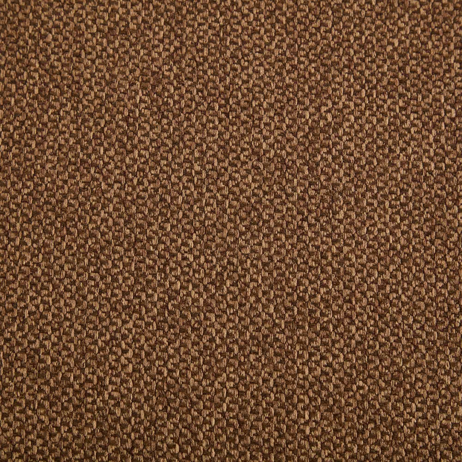 Tigris brown dining chair close-up of the textured velvet upholstery
