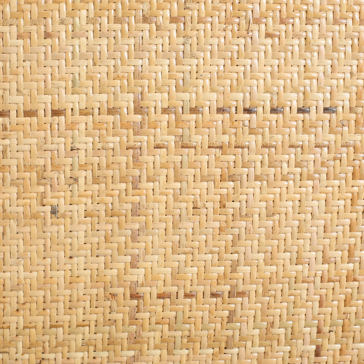 Vattern black dining chair close-up of the woven rattan cane texture
