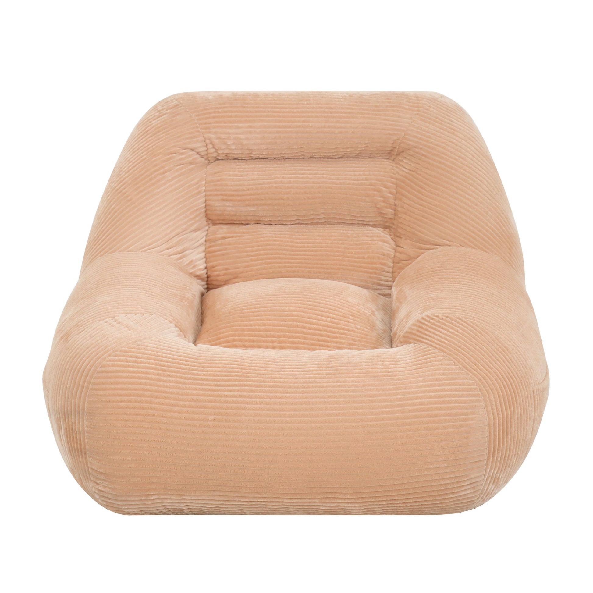 Westwood pink bean bag armchair showing the full front view isolated product image on white background