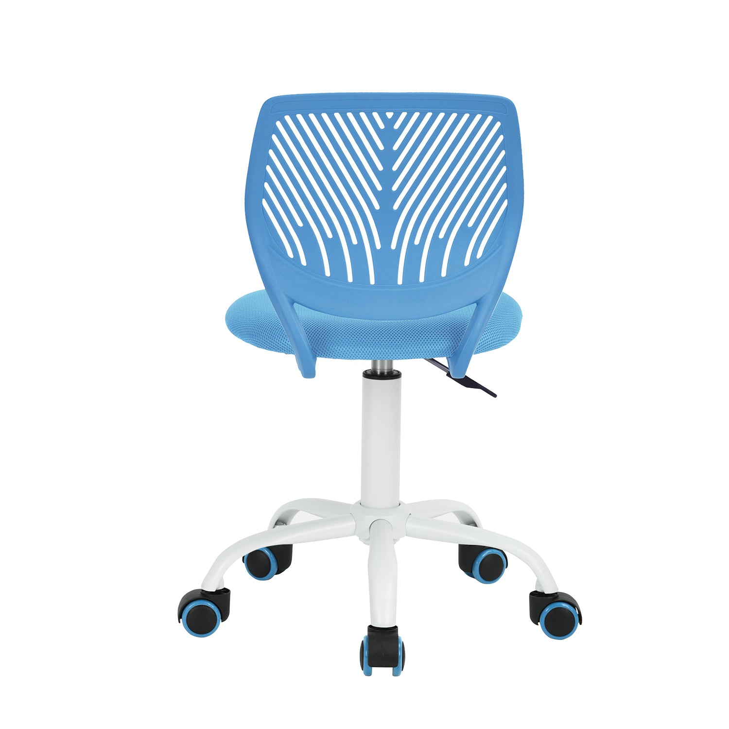 Homy Casa Carnation PP Backrest Office Chair - Stylish & Durable Design, blue