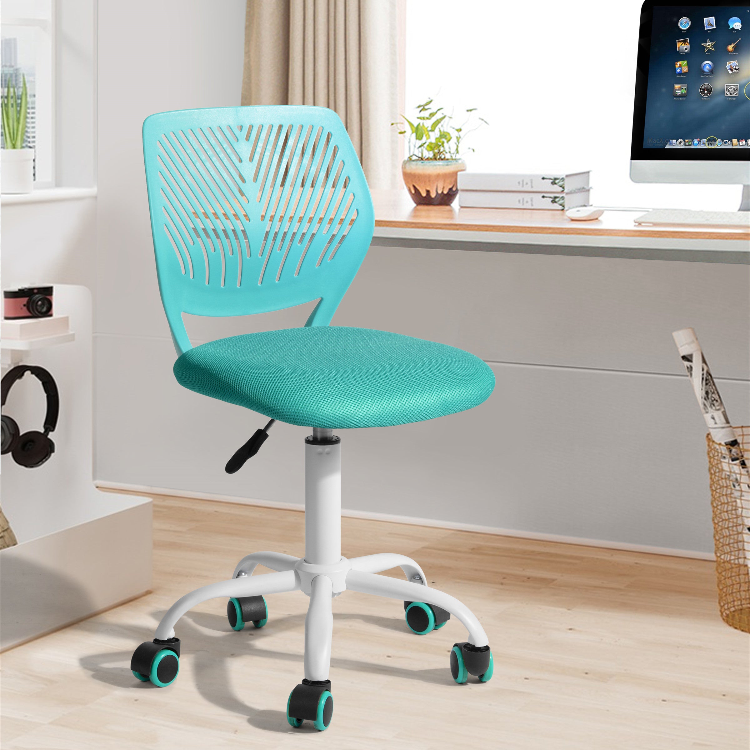 Carnation PP Backrest Office Chair - Stylish & Durable Design