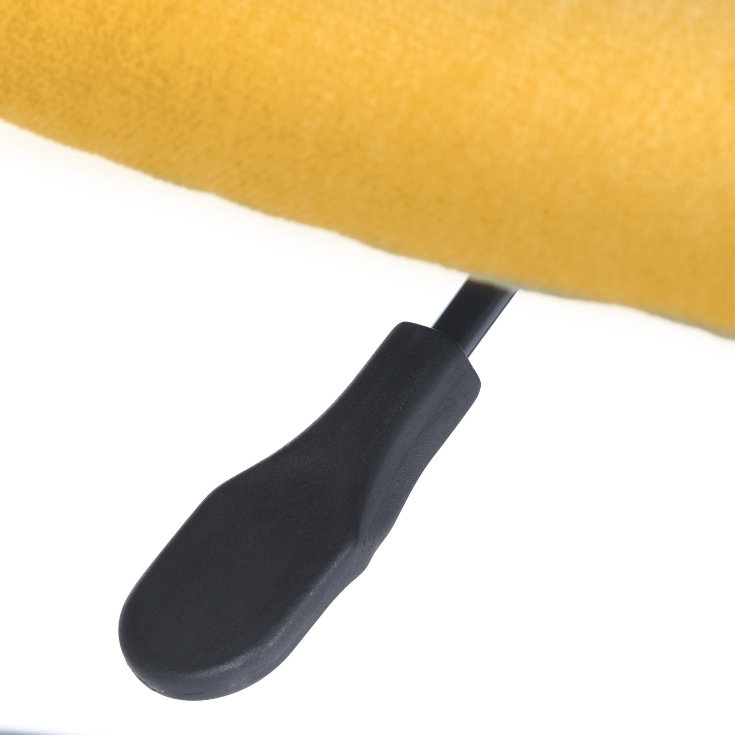 Homy Casa DUDLEY Ergonomic Office Chair with Adjustable Height and Casters, Yellow & Grey, Open Box