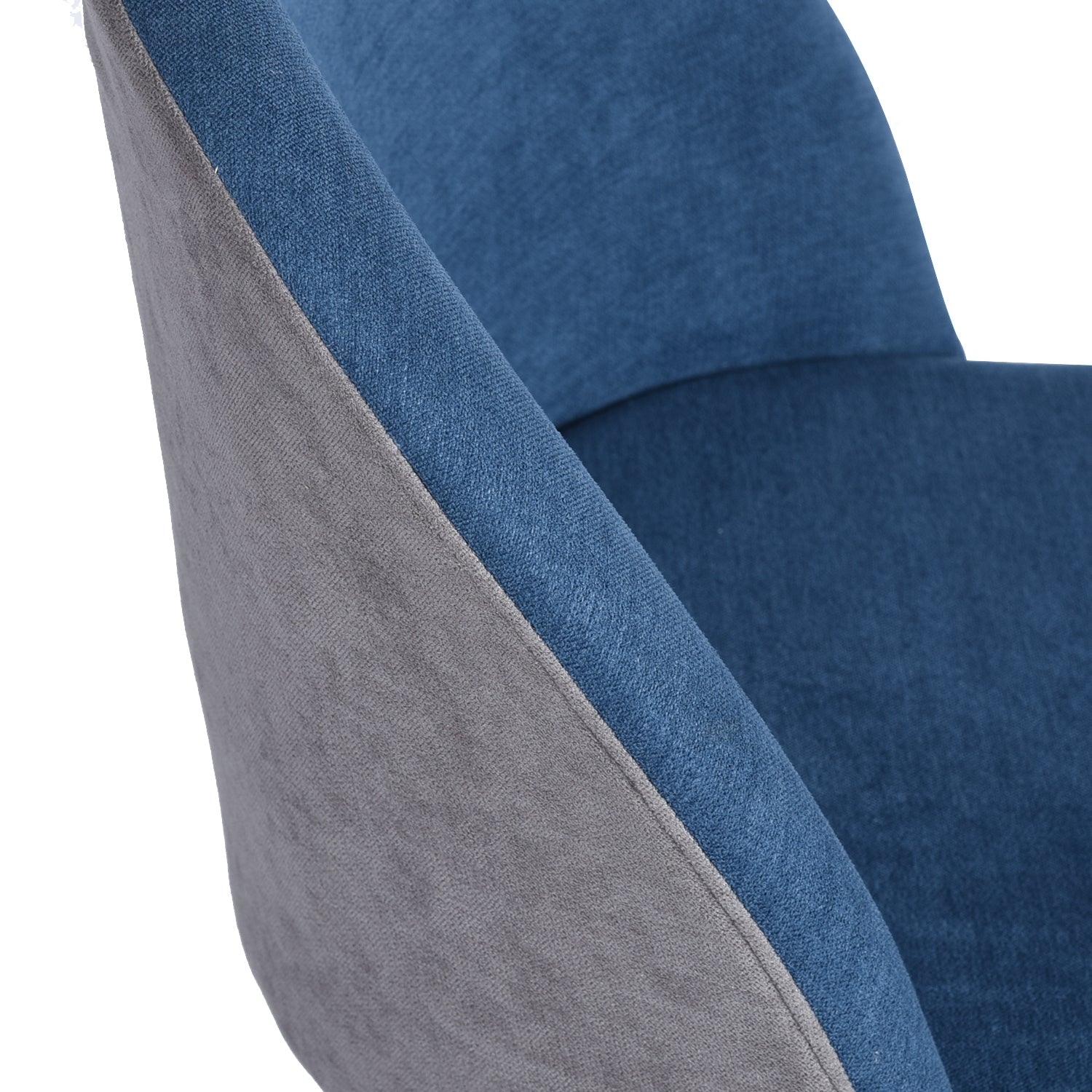 Open Box Homy Casa DUDLEY DBLUE A Office Chair "24.61" Ergonomic Adjustable Seating