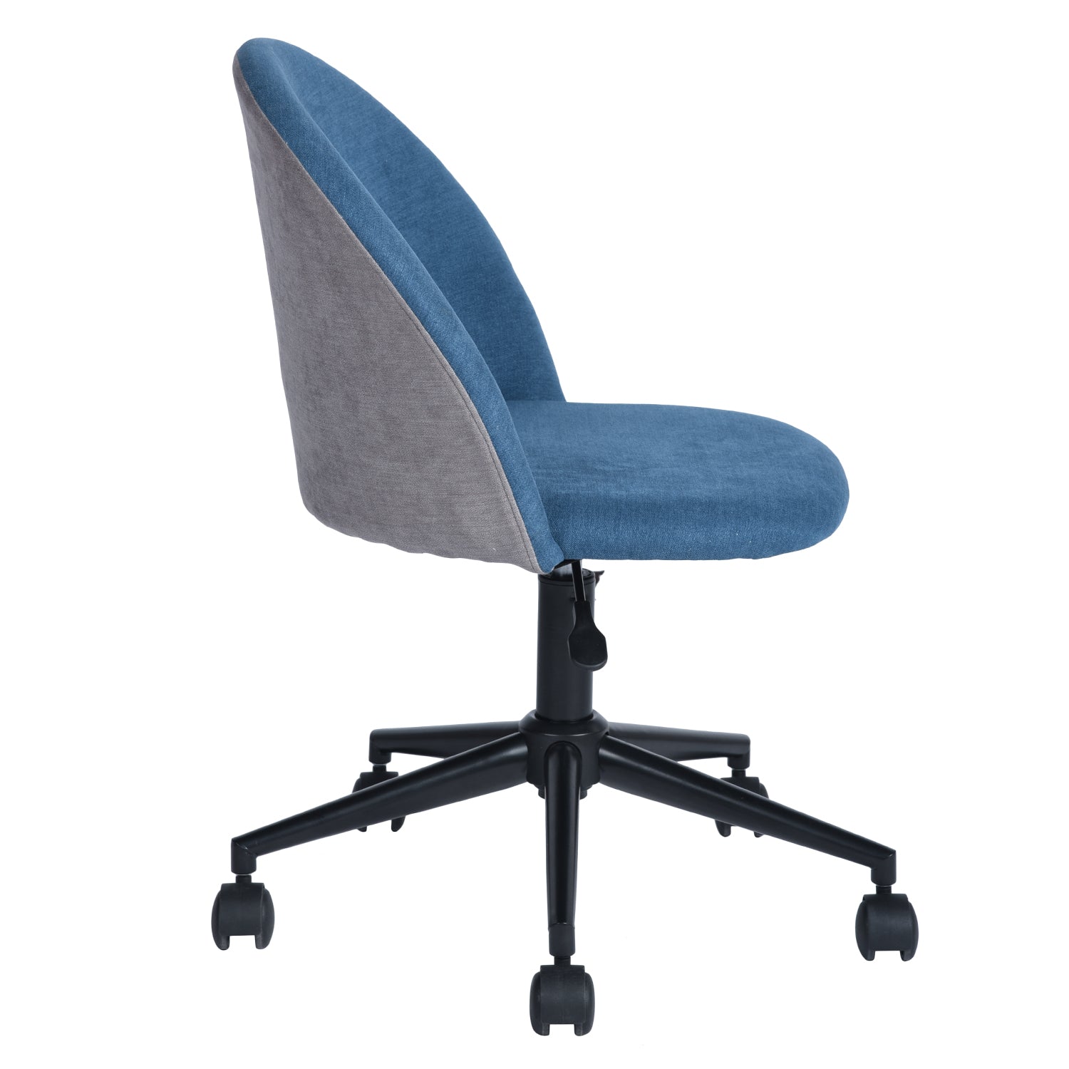 Open Box Homy Casa DUDLEY DBLUE A Office Chair "24.61" Ergonomic Adjustable Seating