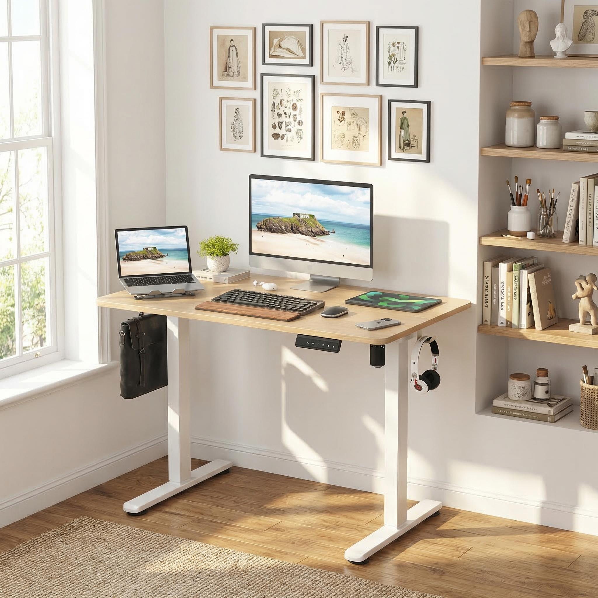 Nexo 40.5" Electric Standing Desk Computer Desk