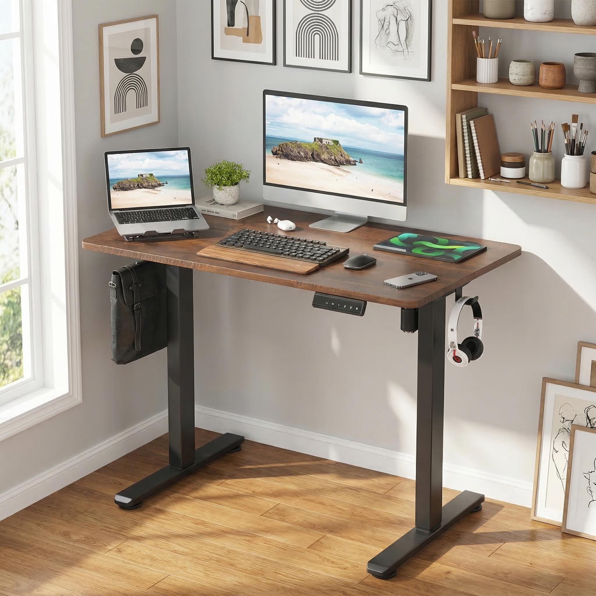 Nexo 40.5" Electric Standing Desk Computer Desk