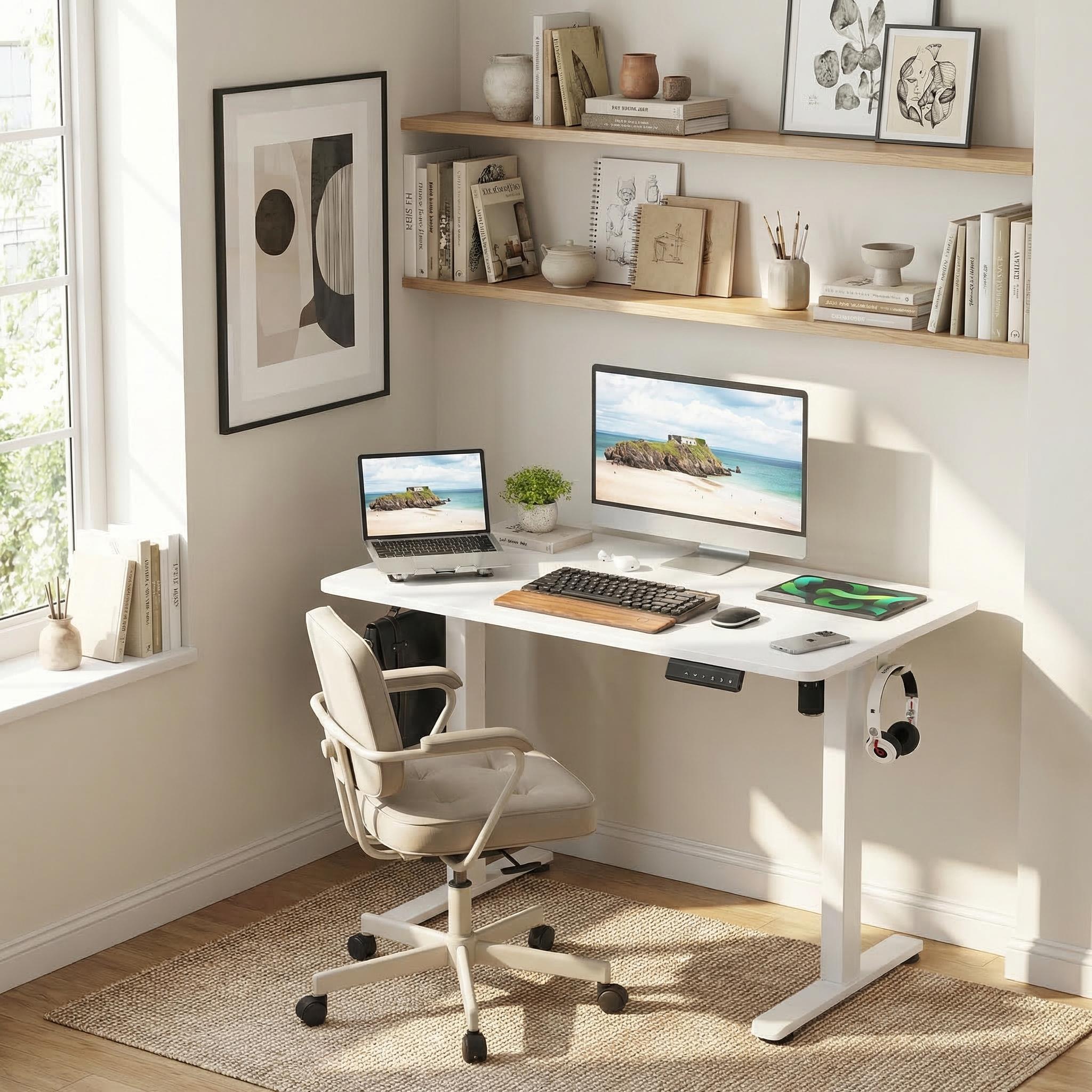 Nexo 40.5" Electric Standing Desk Computer Desk