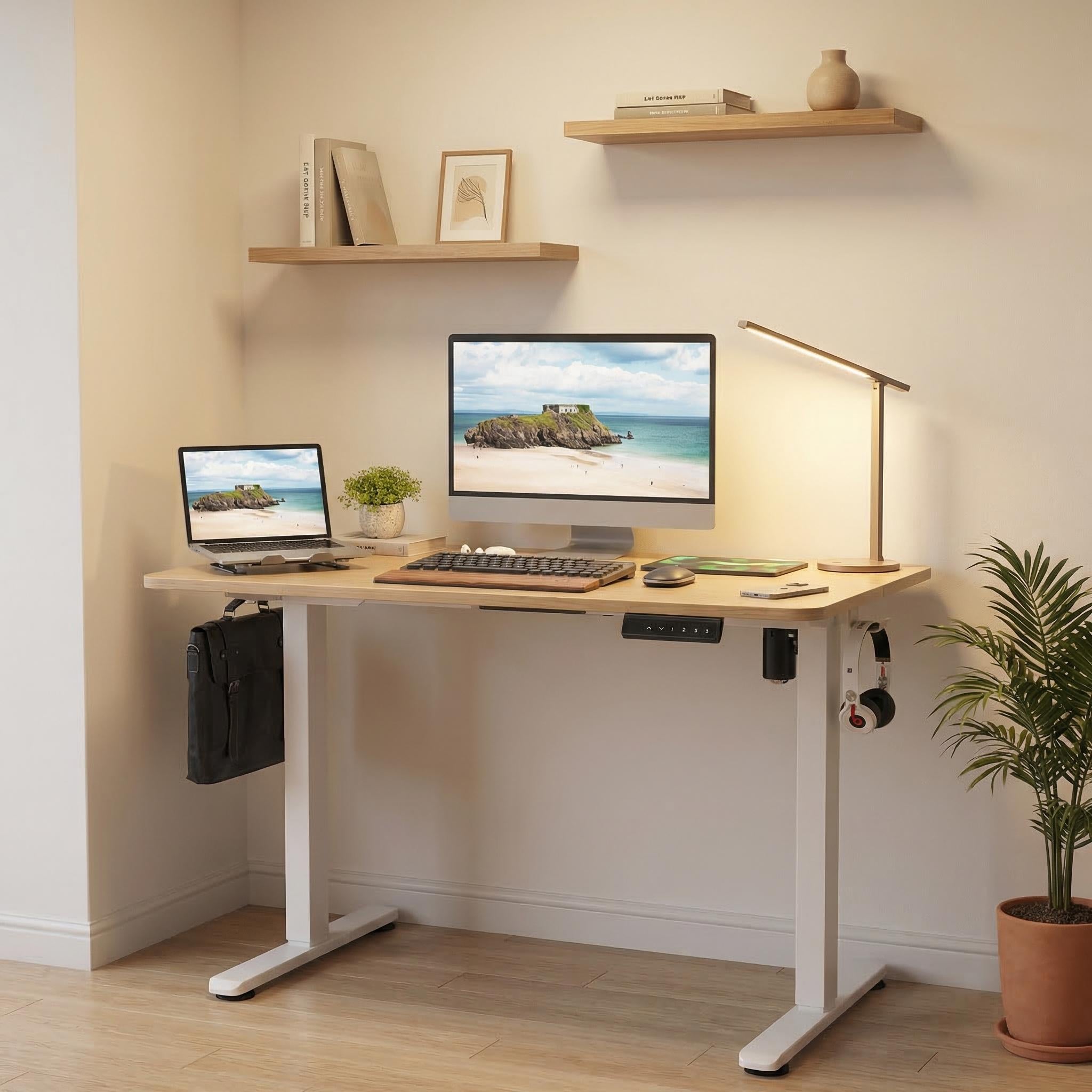 Nexo 40.5" Electric Standing Desk Computer Desk
