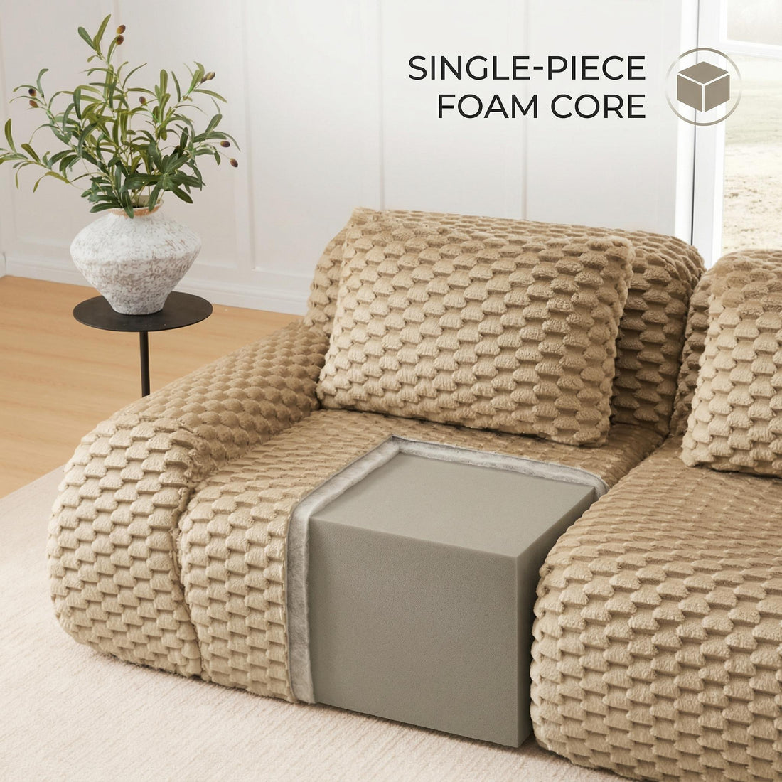 Single-Piece Foam Core