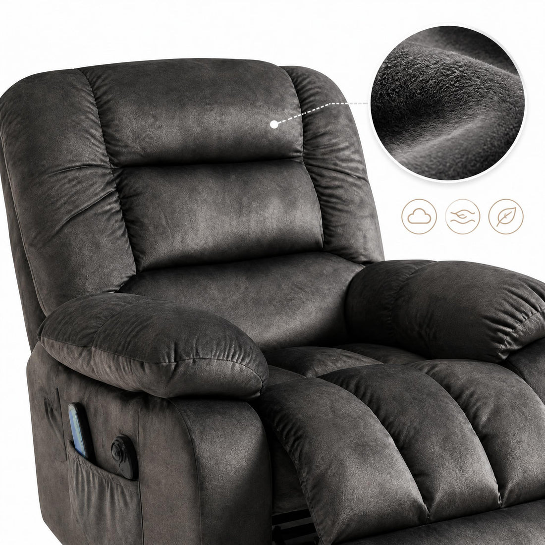Plush Velvet Upholstery
