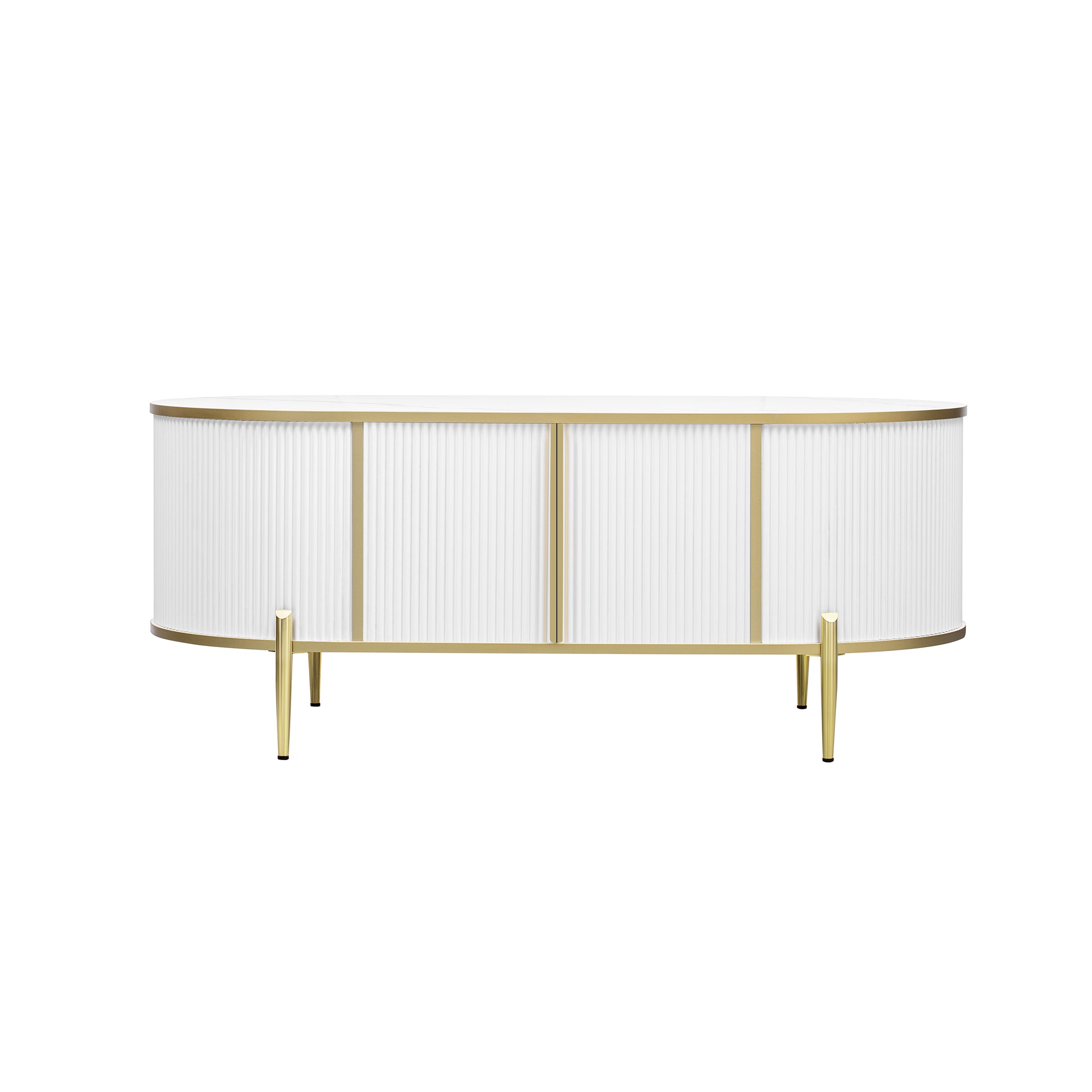 Marseille Coffee Table with Storage Cabinet