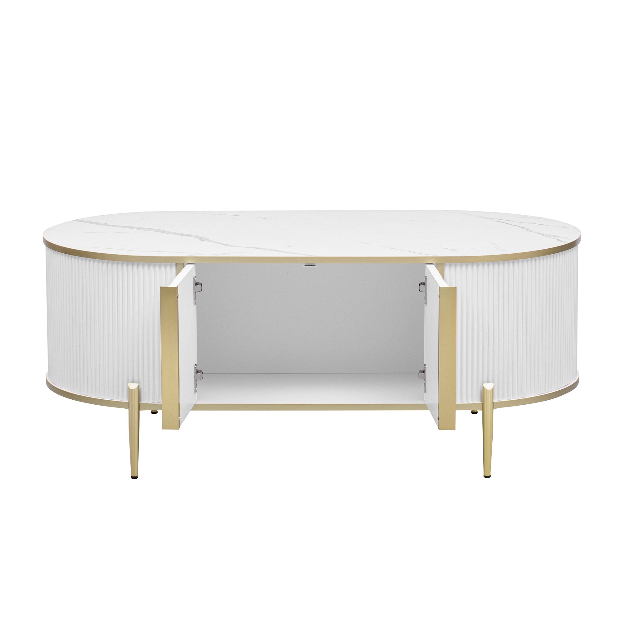 Marseille Coffee Table with Storage Cabinet