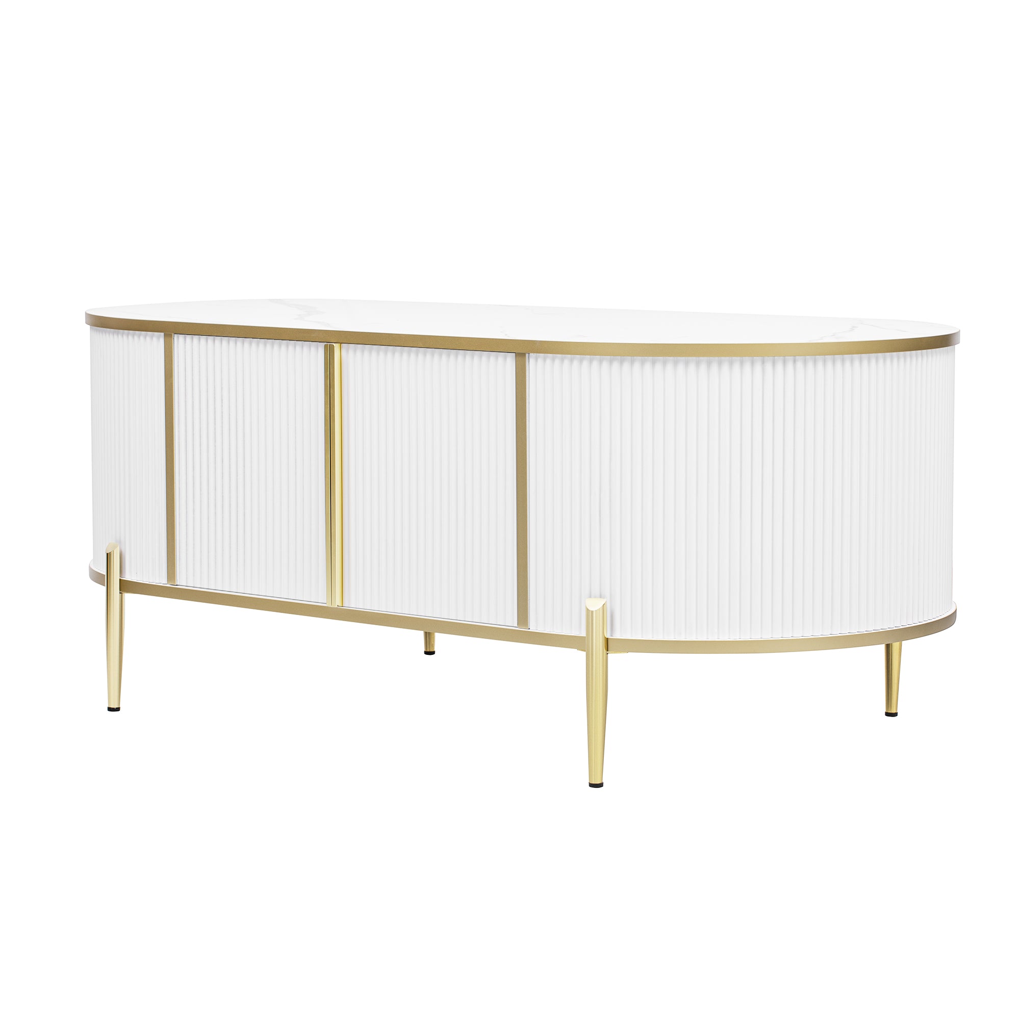 Marseille Coffee Table with Storage Cabinet