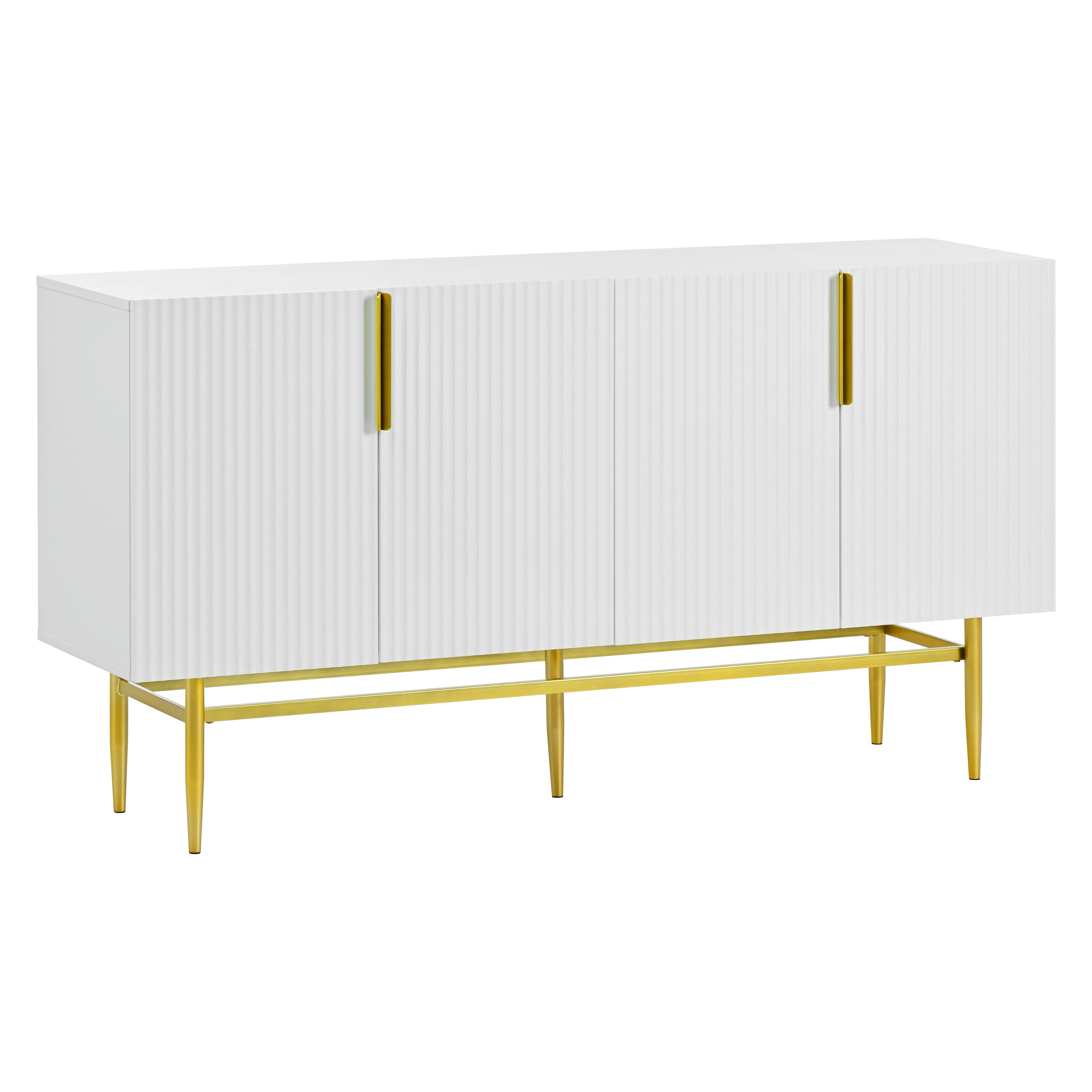 Milan 4-Door Sideboard Buffet Cabinet