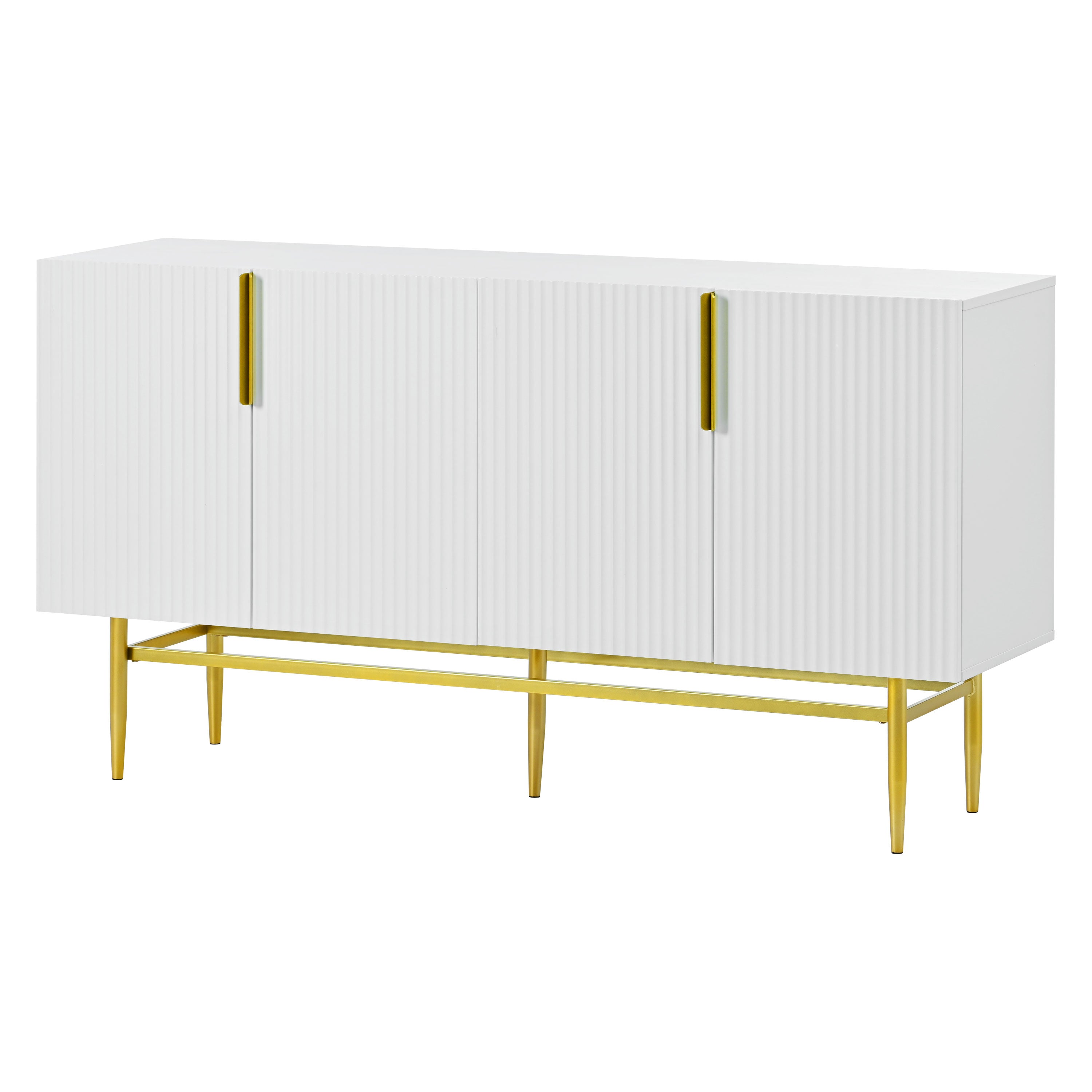 Milan 4-Door Sideboard Buffet Cabinet