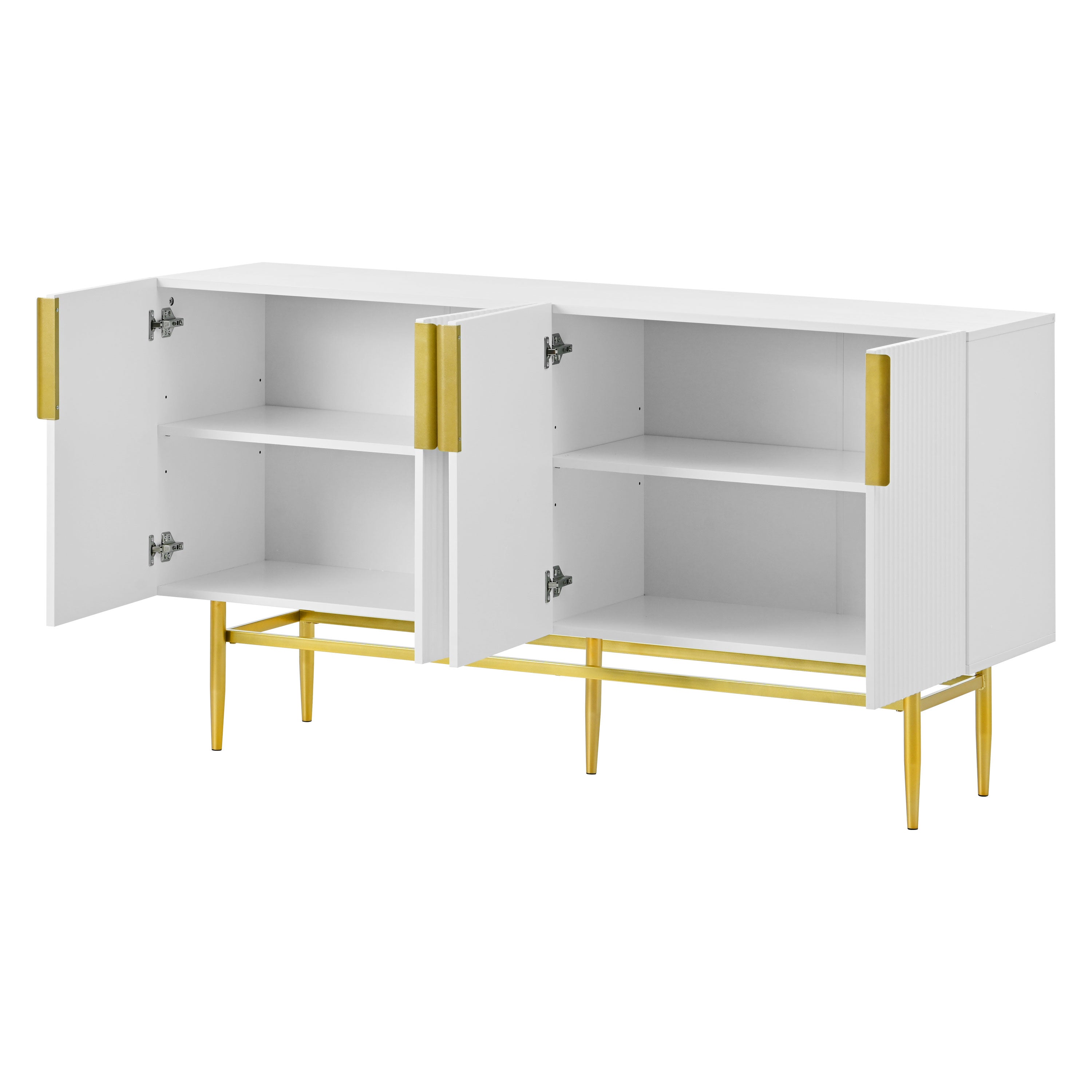 Milan 4-Door Sideboard Buffet Cabinet