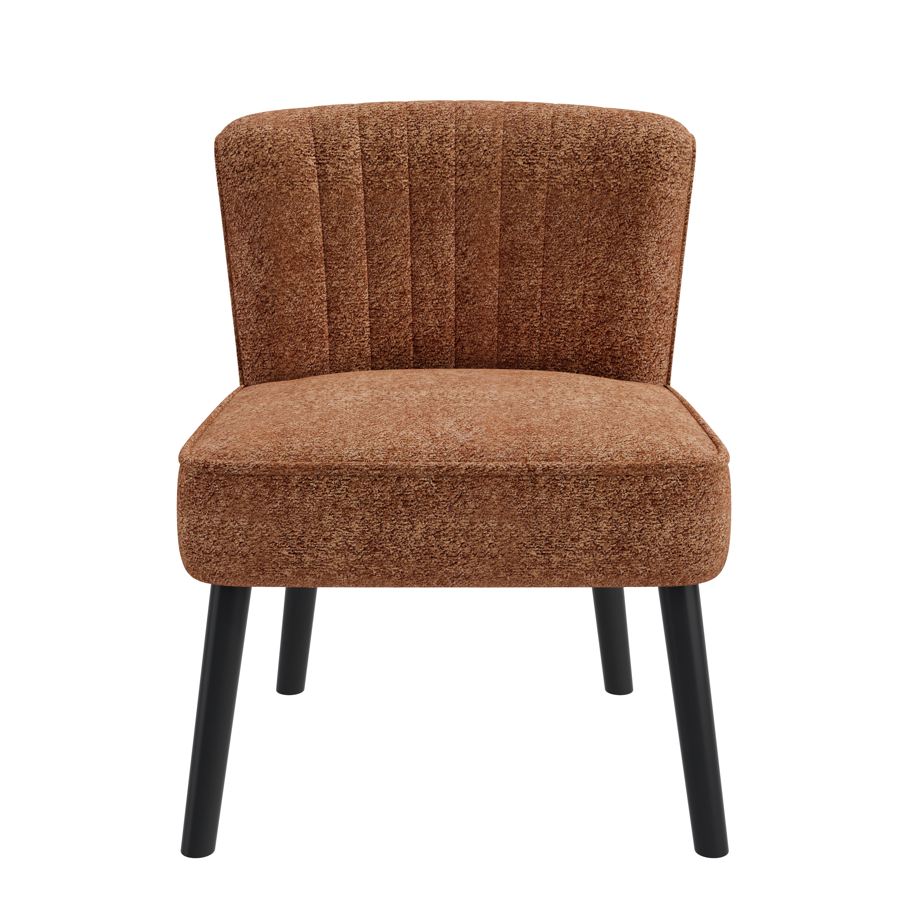 Moab Mid-Century Shellback Upholstered Accent Chair