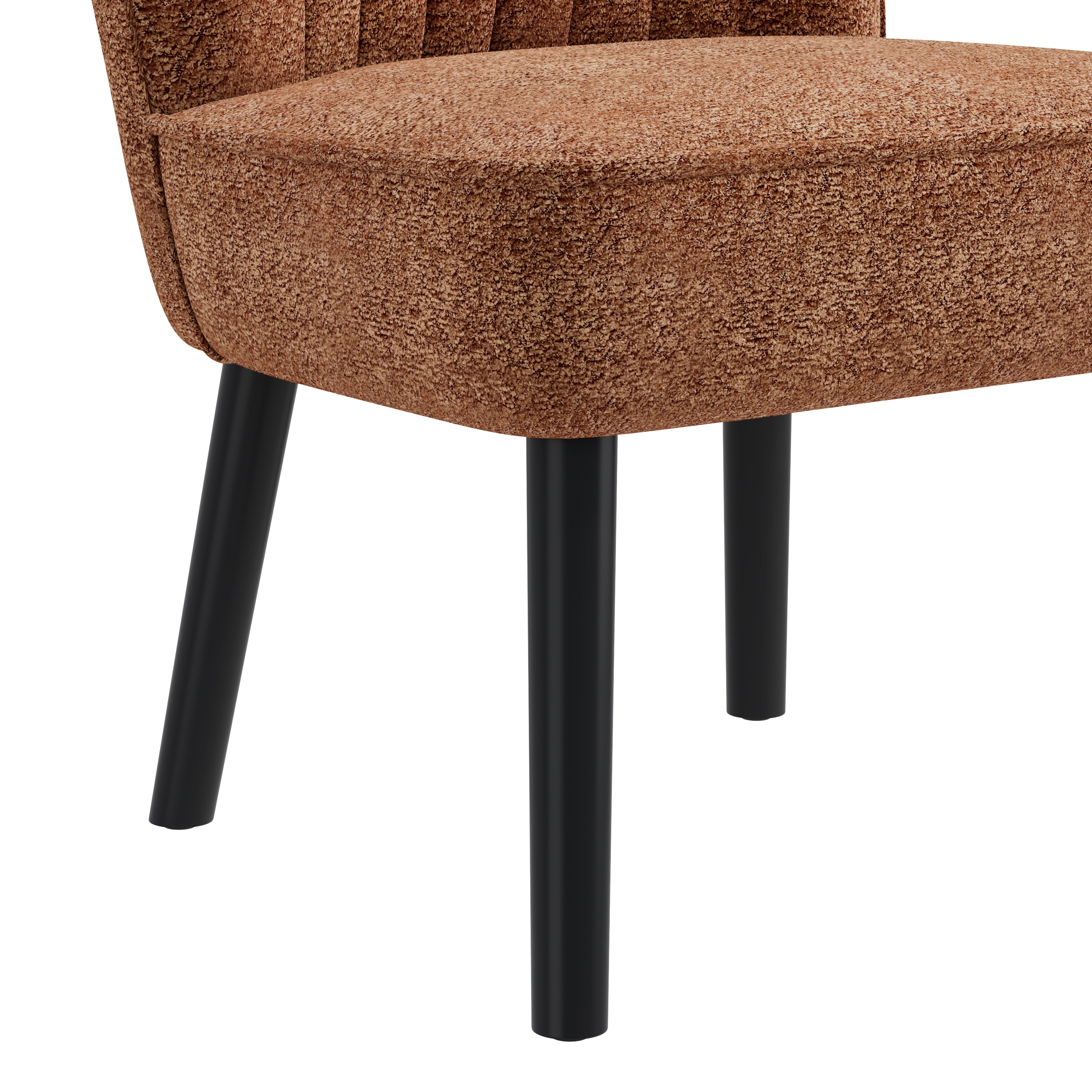 Moab Mid-Century Shellback Upholstered Accent Chair