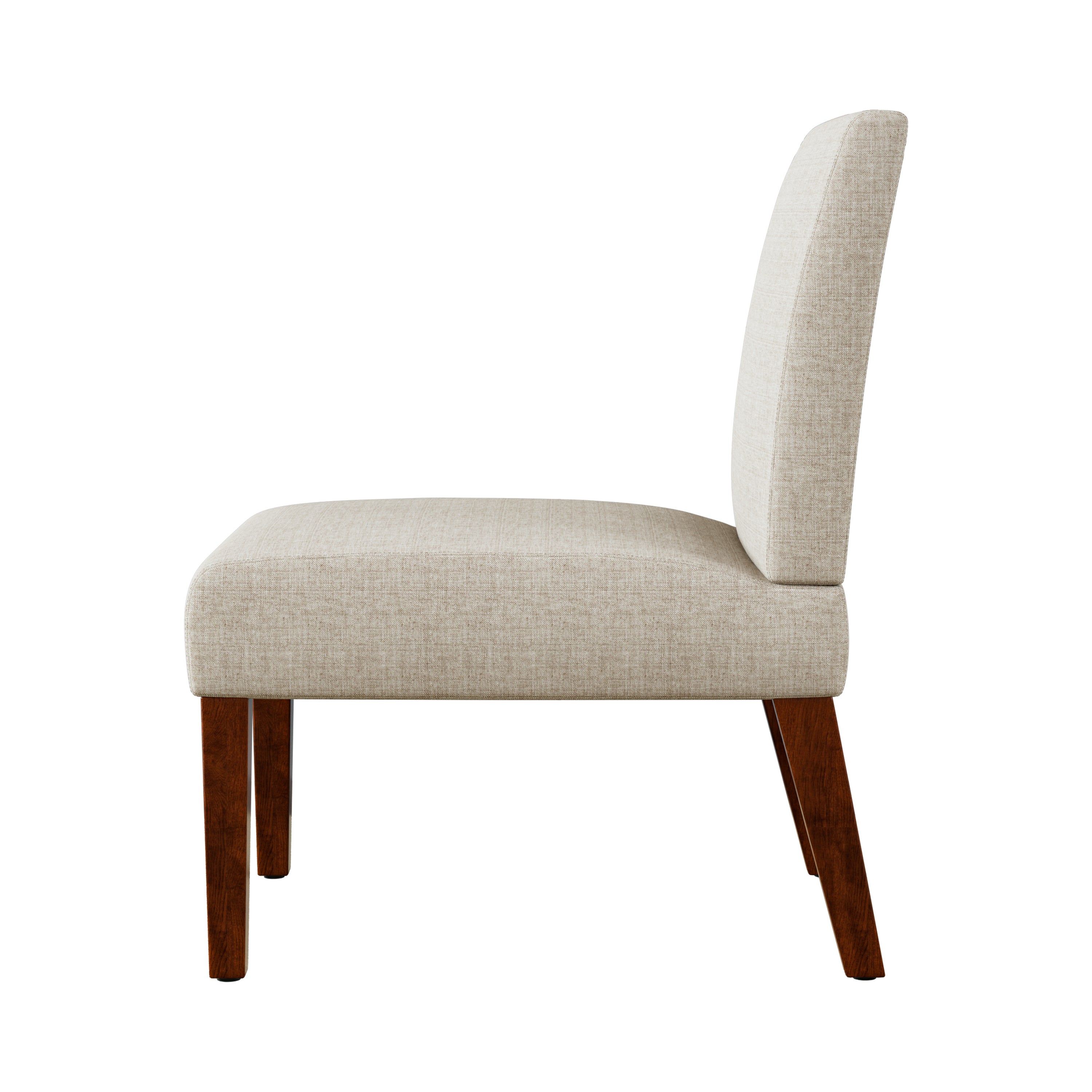 Moen 3-Piece Accent Chair with Round Wood Side Table Set