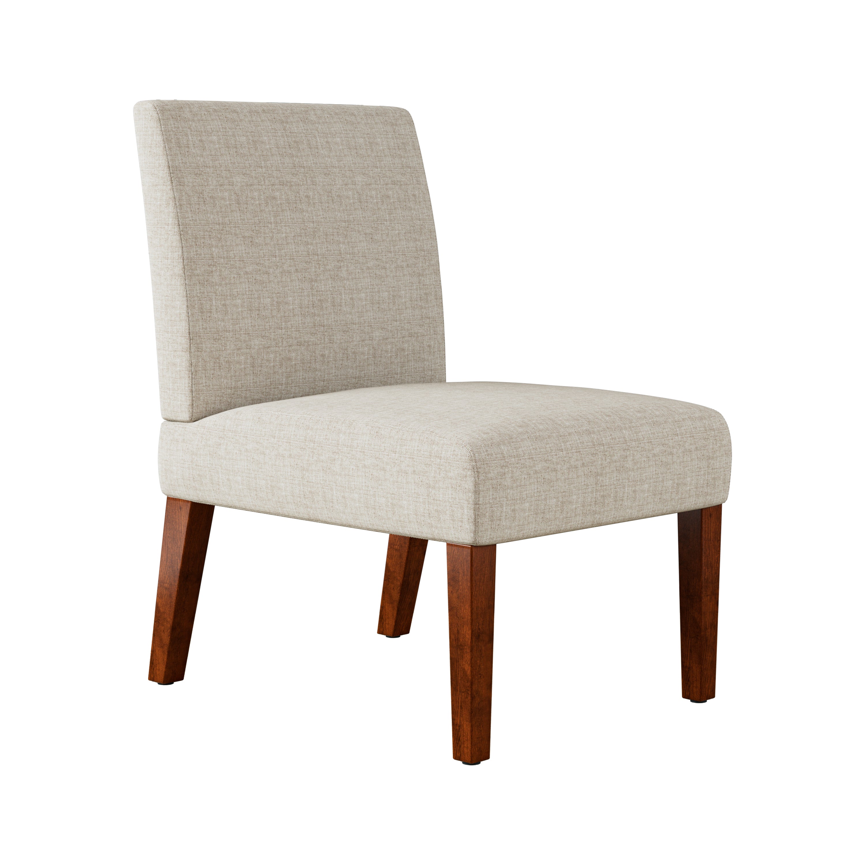 Moen 3-Piece Accent Chair with Round Wood Side Table Set