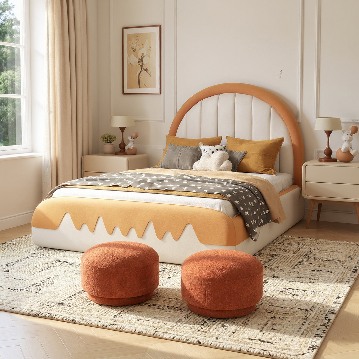 Monterey 15" Ottoman Footstool