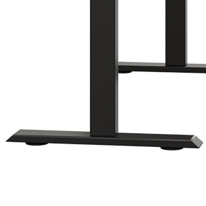 Arvo 63" Dual Motor Electric Standing Desk with Curved Desktop