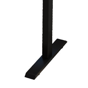 Arvo 63" Dual Motor Electric Standing Desk with Curved Desktop