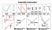 Spare part for Fontana Table, Part D