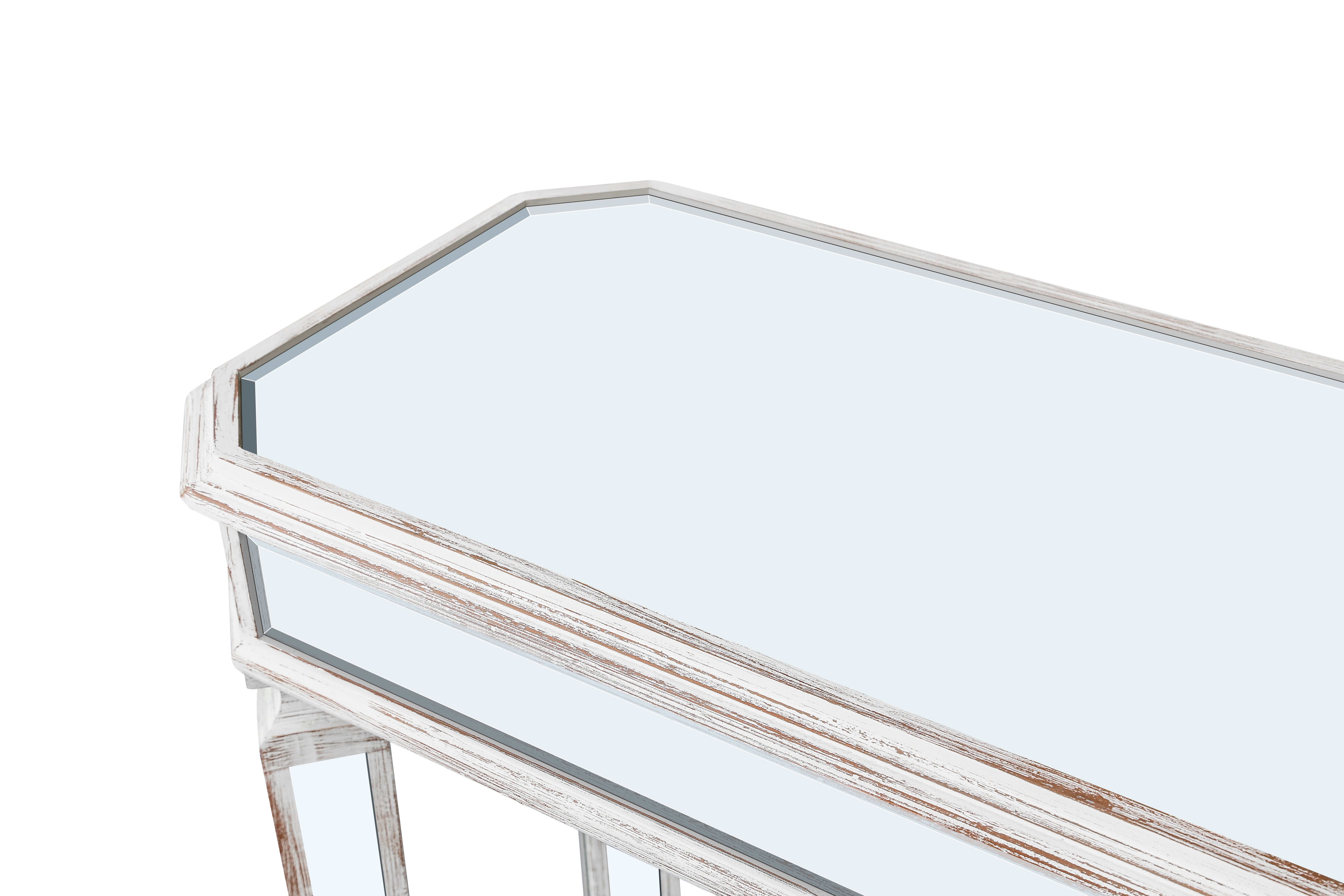 Porte Mirror Console Table