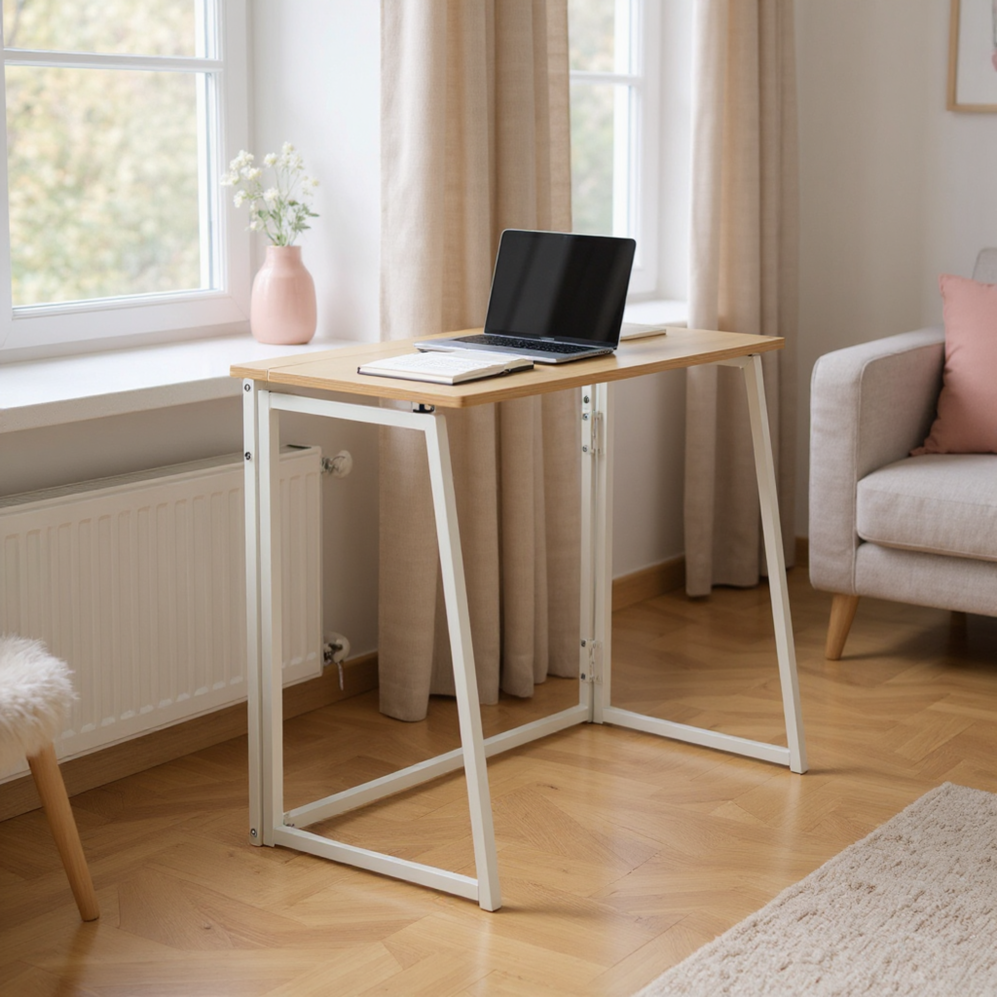 Ascoli Folding Desk Computer Table