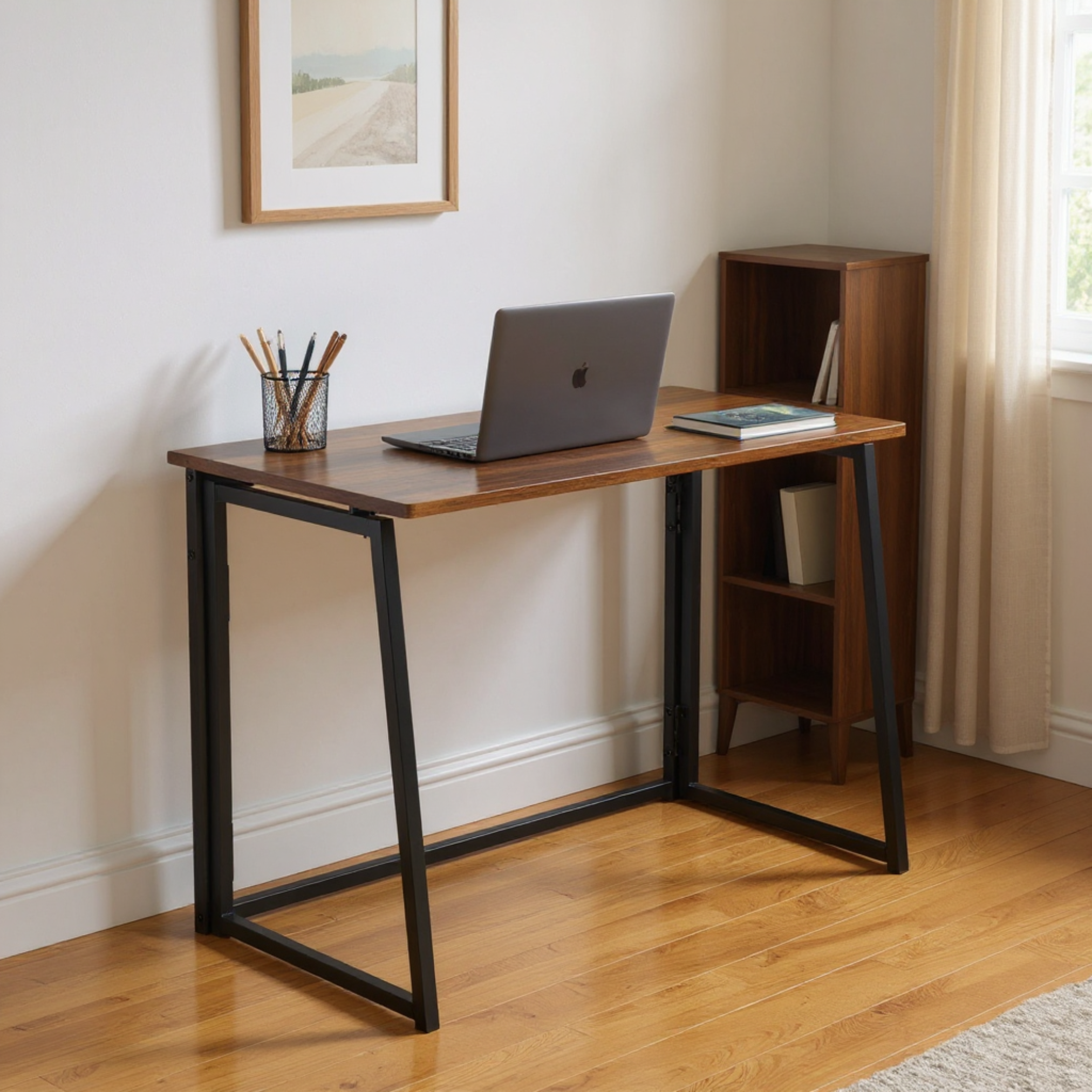 Ascoli Folding Desk Computer Table