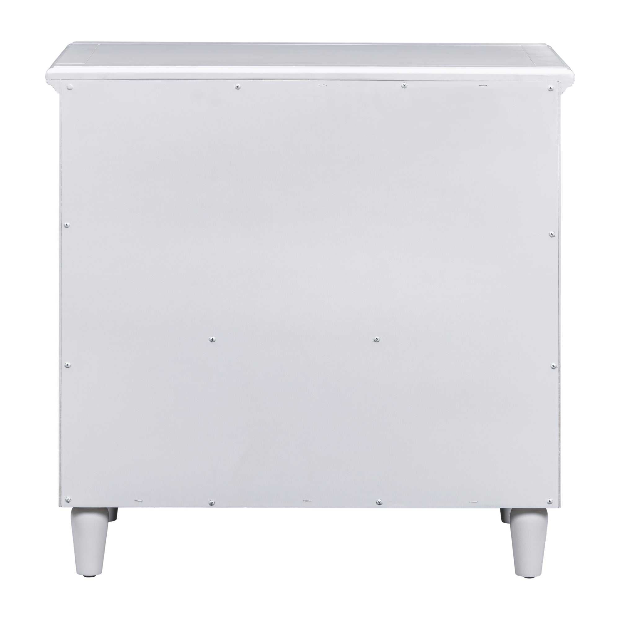 Skara Wood Nightstand with 3 Drawers