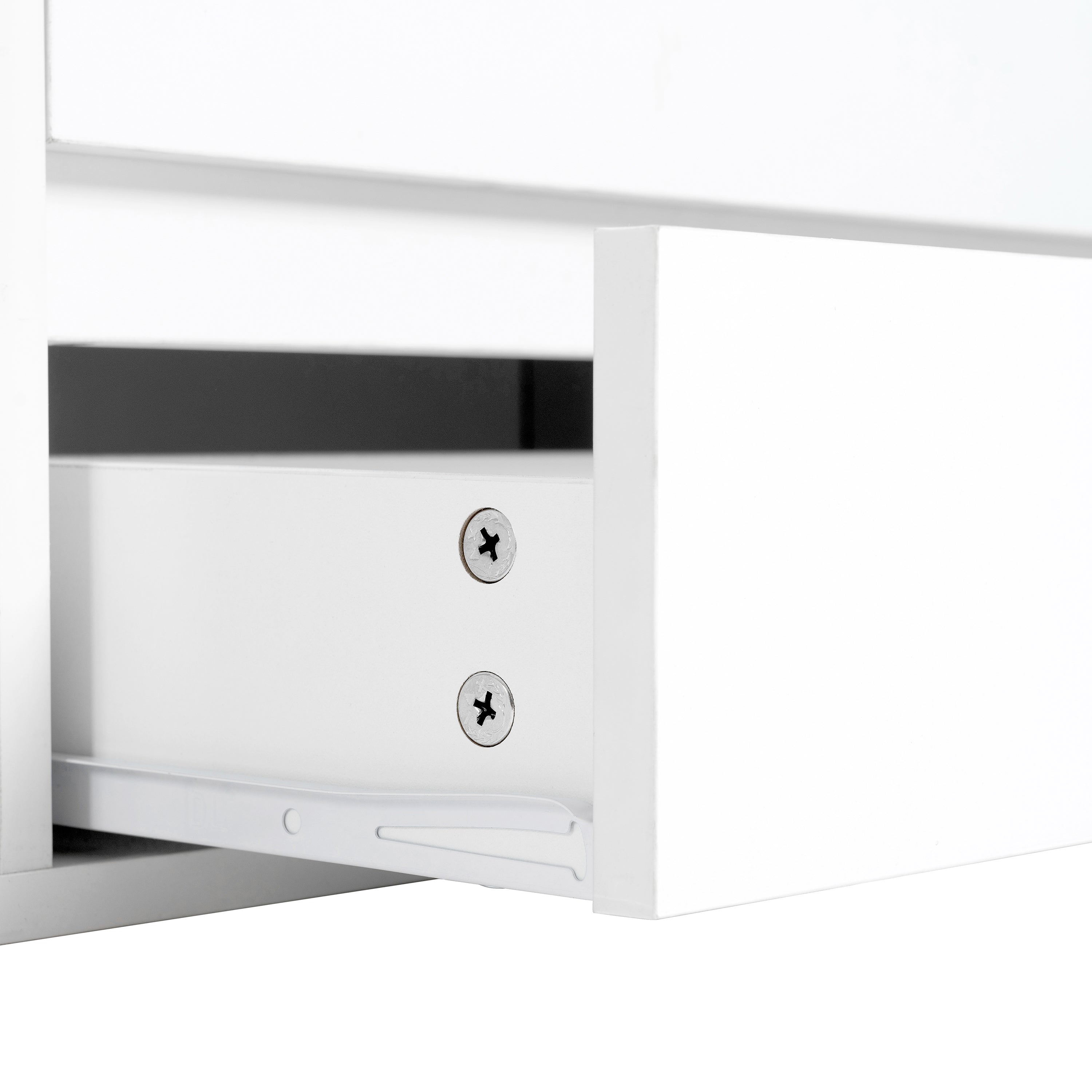 Valencia Modern LED TV Stand with 2 Drawers & Cabinets