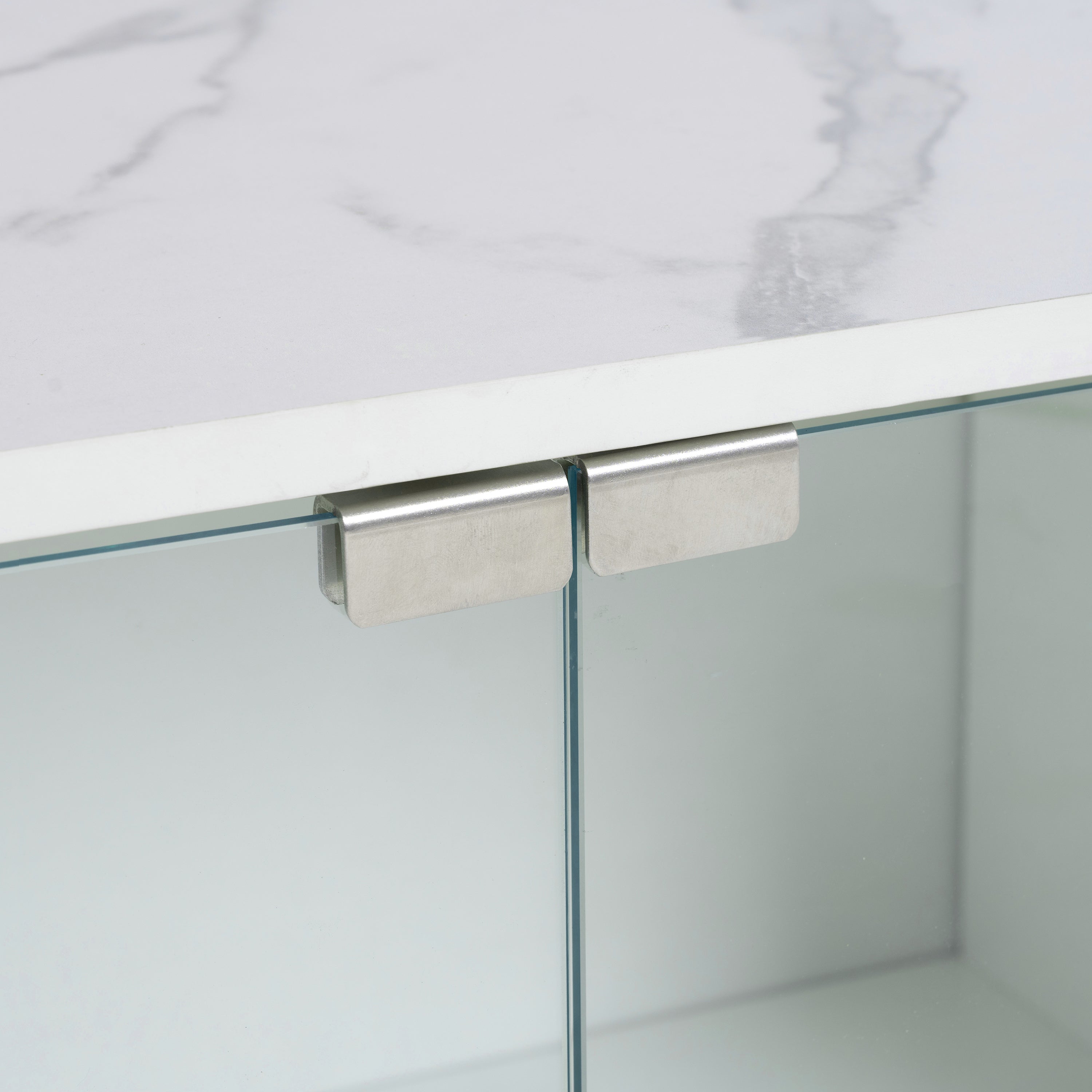 Valencia Modern LED TV Stand with 2 Drawers & Cabinets