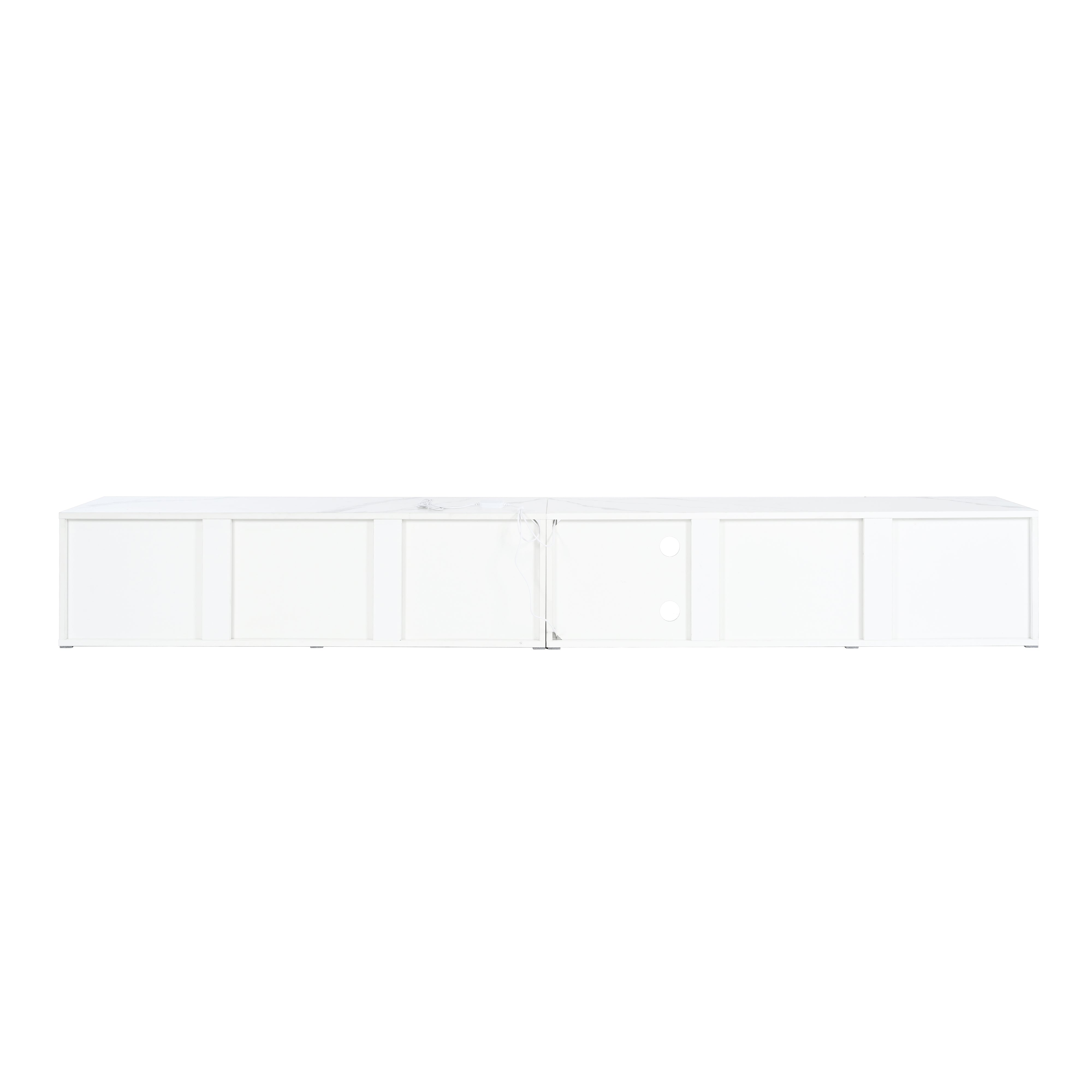 Valencia Modern LED TV Stand with 2 Drawers & Cabinets