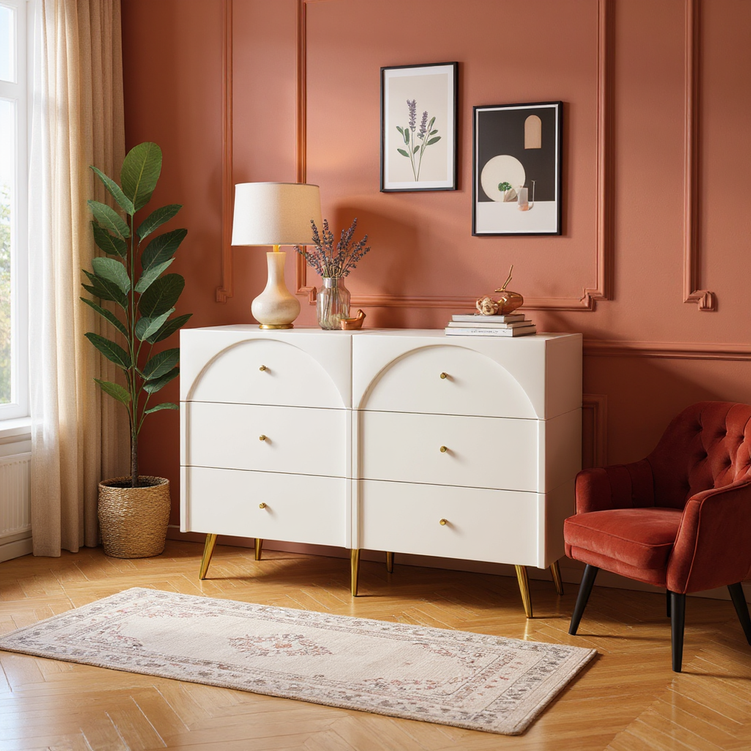 Valley 6-Drawer Dresser