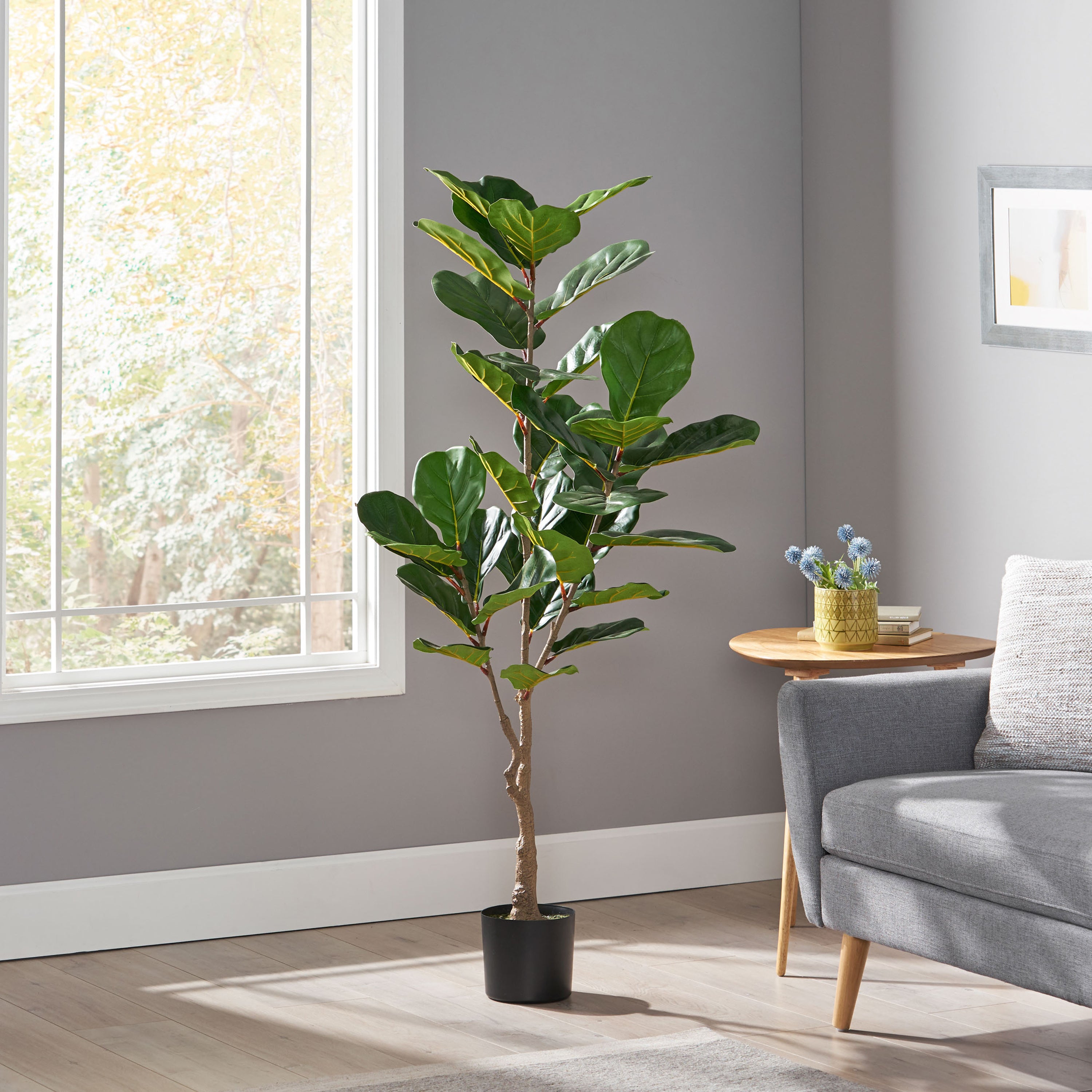 Ficus Faux Fiddle Leaf Fig Tree