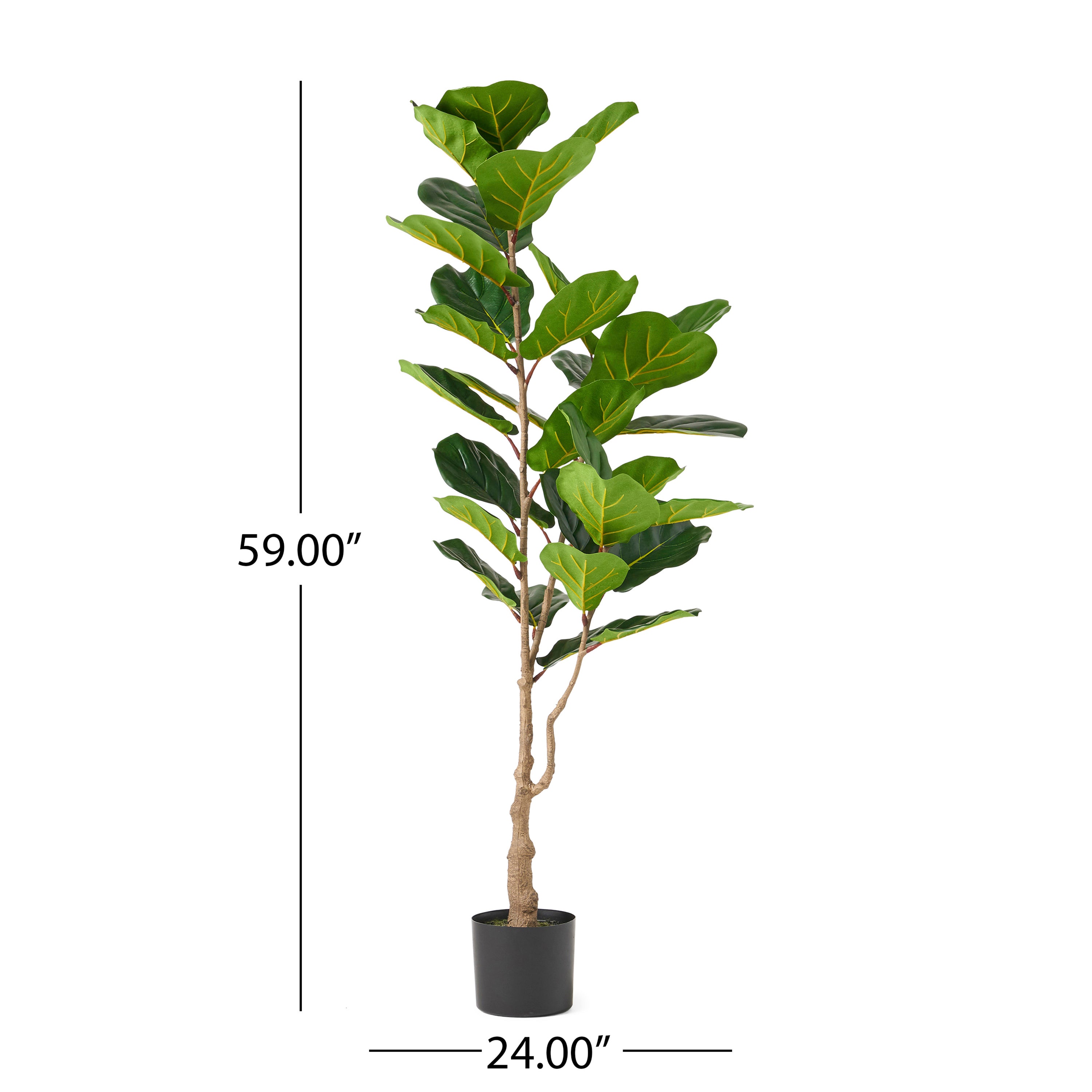 Ficus Faux Fiddle Leaf Fig Tree