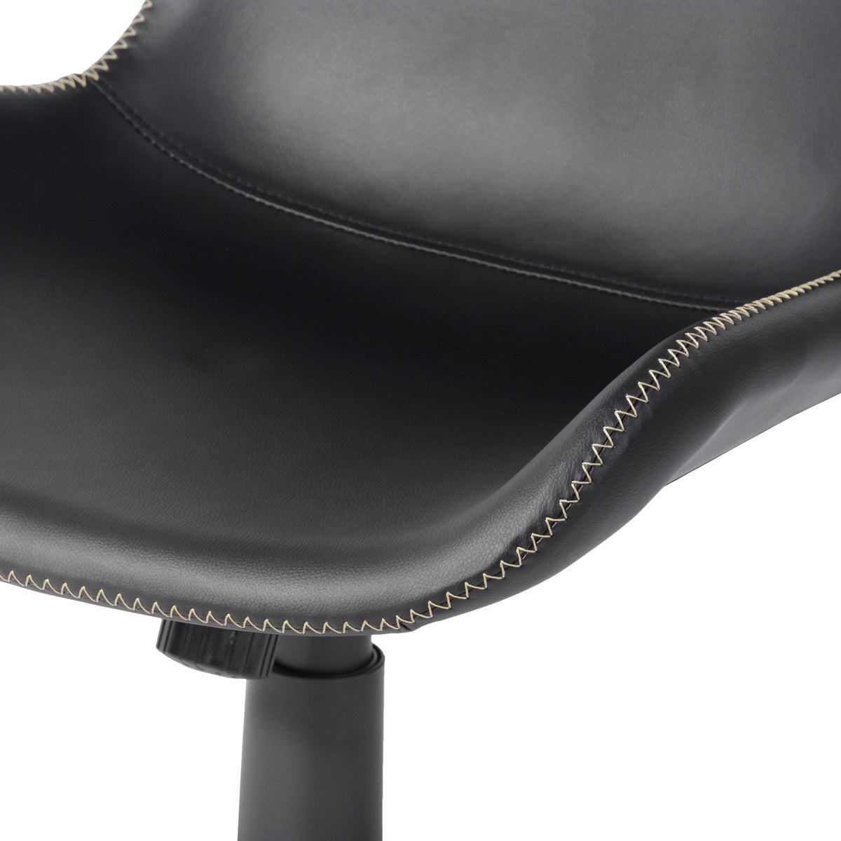 Adjustable Height 360 Degree Swivel Soft Faux Leather For Task Chair - HomyCasa - HomyCasa
