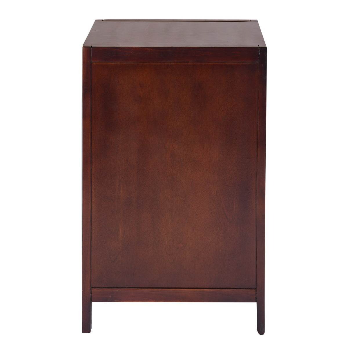 Modern Bedroom Nightstand Solid Wood Organizer Side End Table with 1-Drawer Storage Cabinet LORALIE - HomyCasa