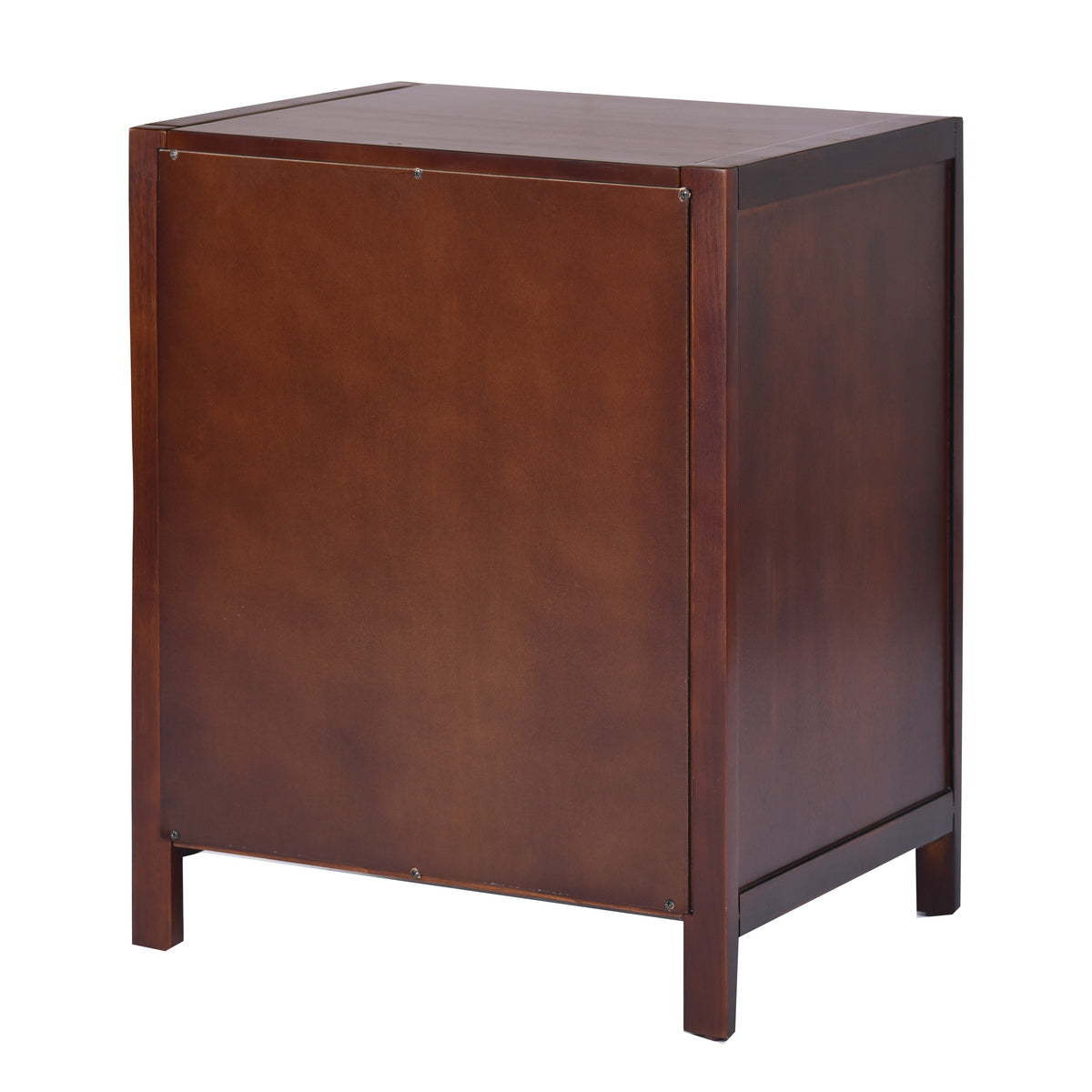 Modern Bedroom Nightstand Solid Wood Organizer Side End Table with 1-Drawer Storage Cabinet LORALIE - HomyCasa