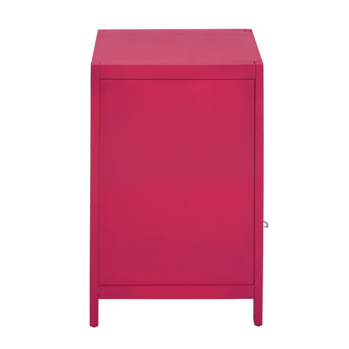 Modern Bedroom Nightstand Solid Wood Organizer Side End Table with 1-Drawer Storage Cabinet LORALIE - HomyCasa