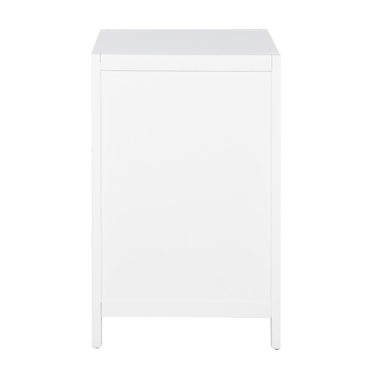 Modern Bedroom Nightstand Solid Wood Organizer Side End Table with 1-Drawer Storage Cabinet LORALIE - HomyCasa